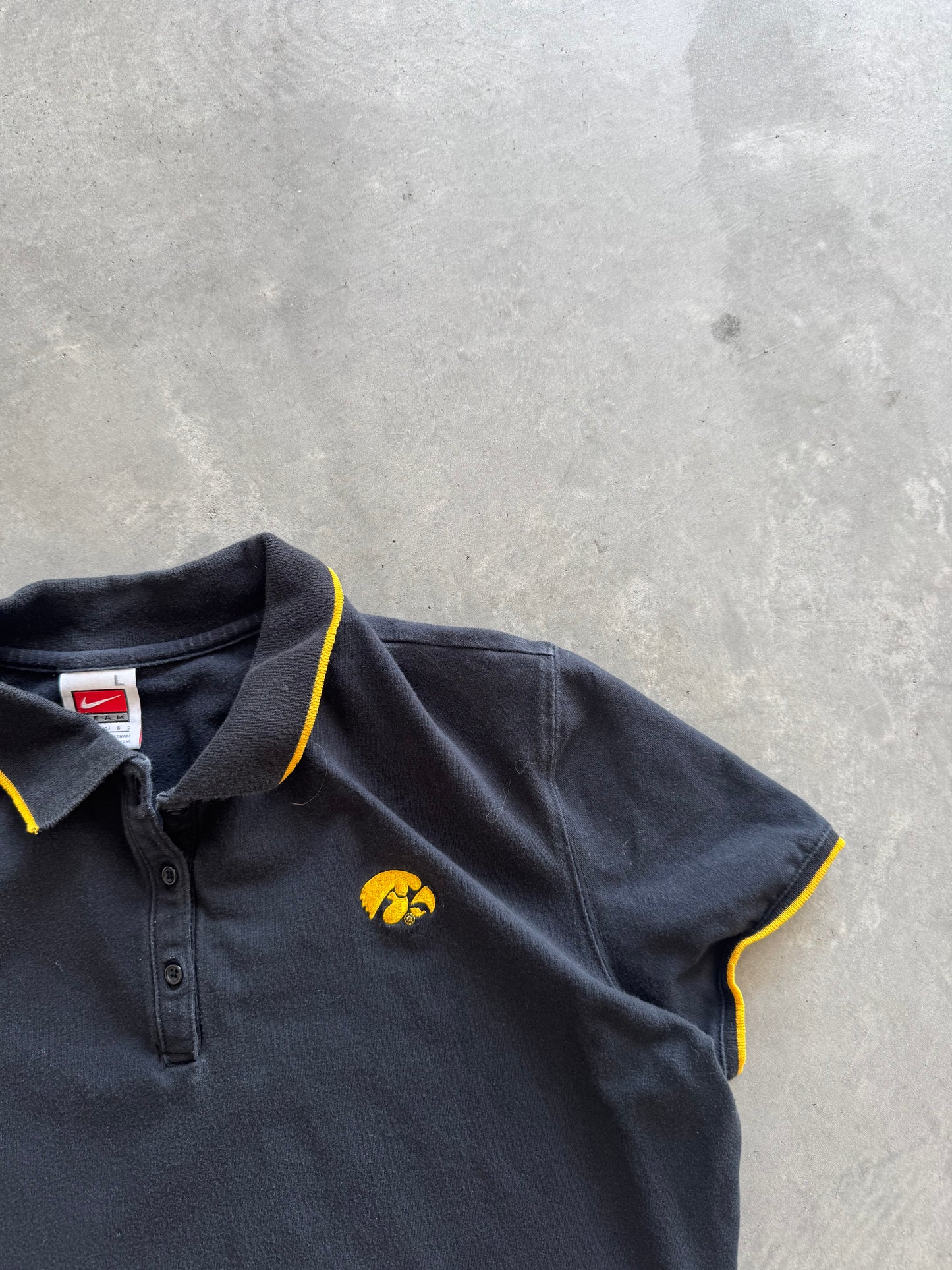 Vintage 90s Nike Iowa Hawkeyes Women’s Polo - L