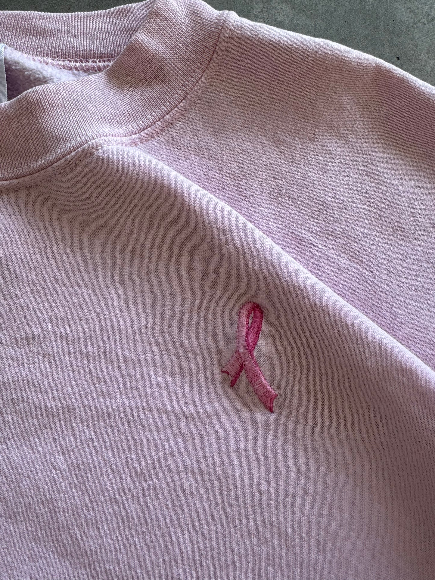 Vintage Breast Cancer Awareness Sweatshirt - XL