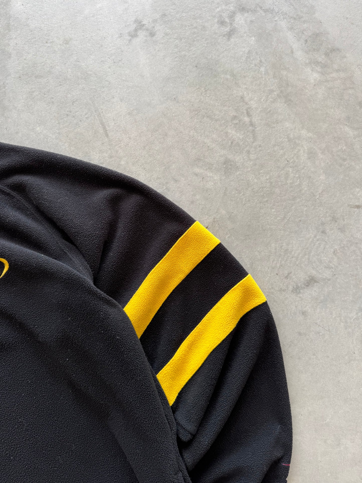 Vintage Iowa Hawkeyes Fleece Quarterzip - XL