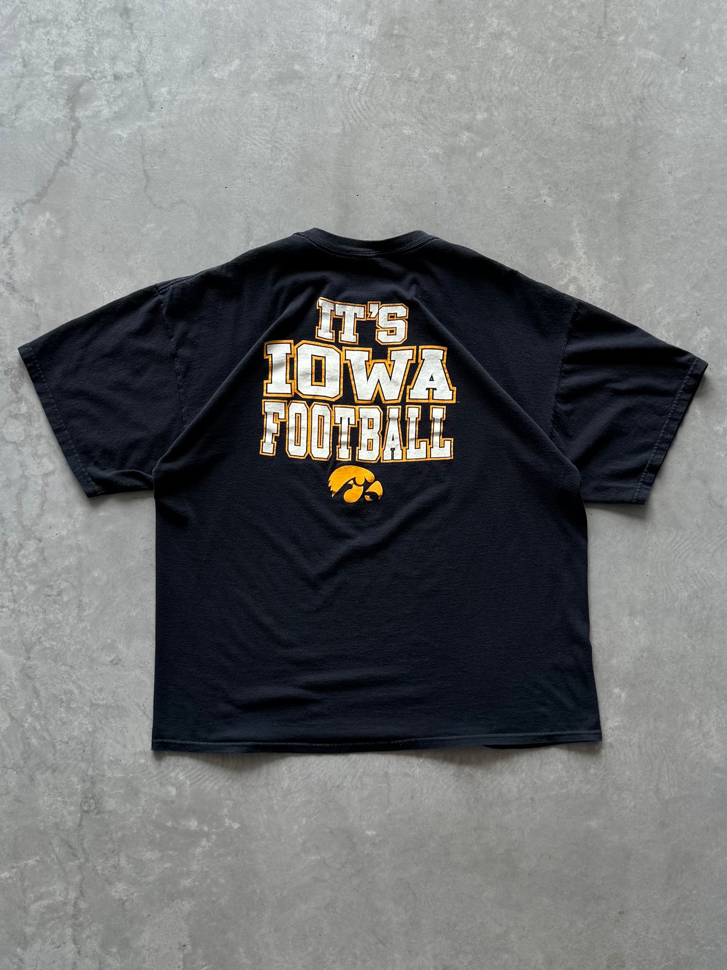 Iowa Hawkeyes Football Tee - XXL