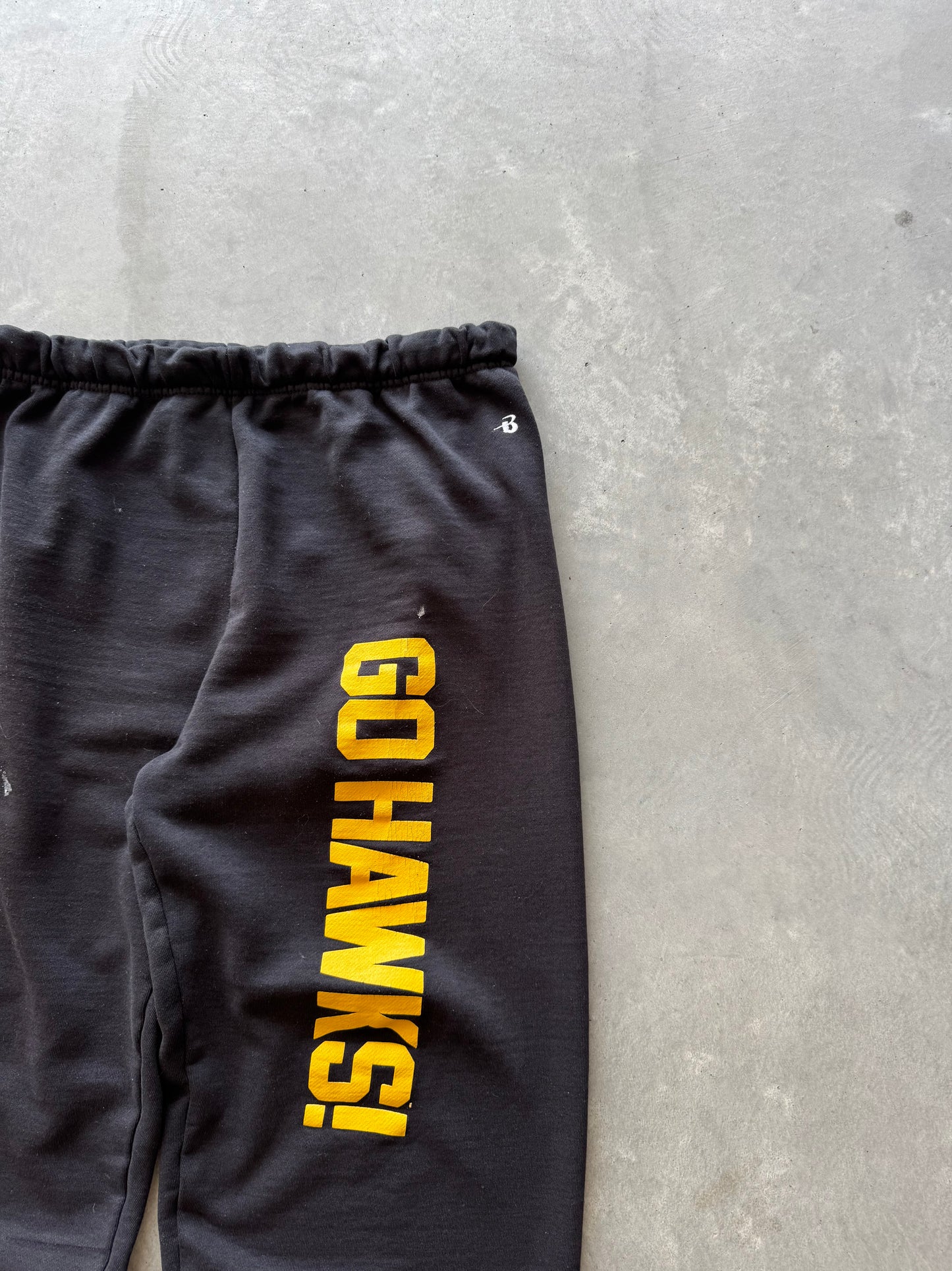 Vintage 90s Go Hawks Sweatpants - L