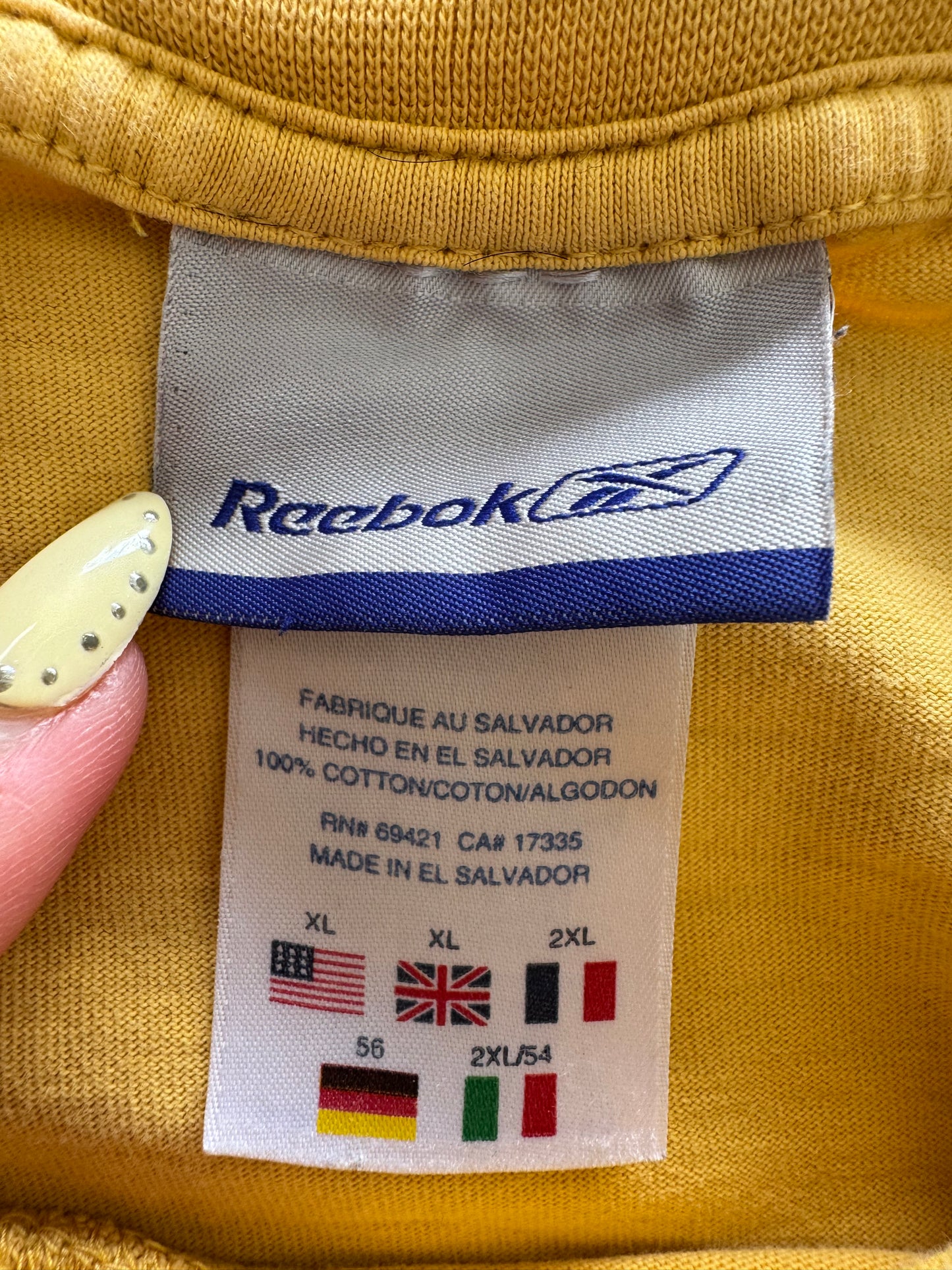 Vintage 90s Reebok Tee - XL