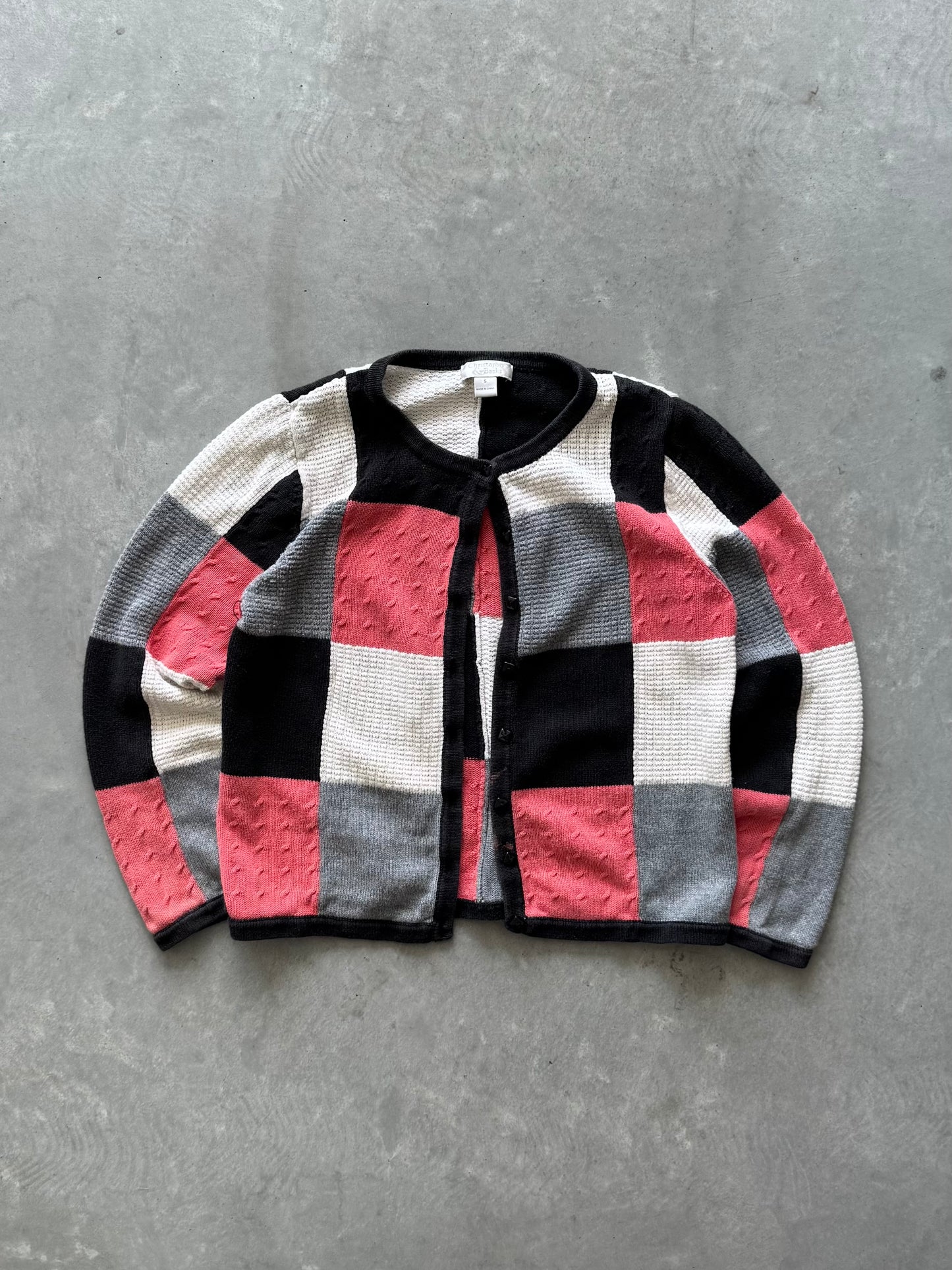 Vintage Patchwork Cardigan - S