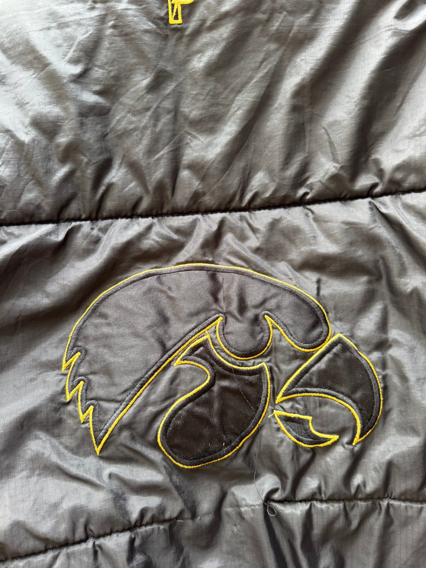 Vintage Iowa Hawkeyes Reversible Coat - M
