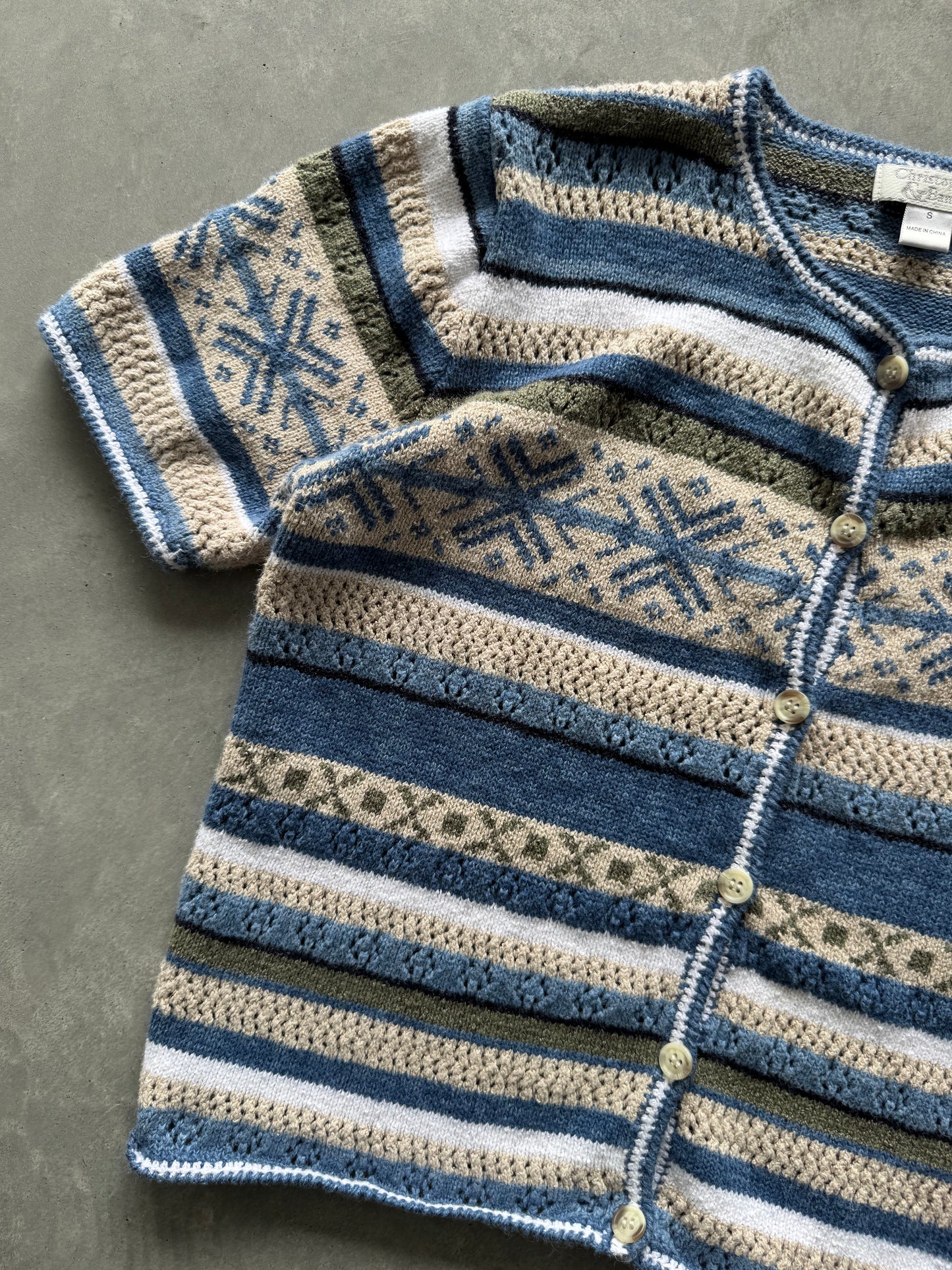 Vintage Knit Cardigan - S