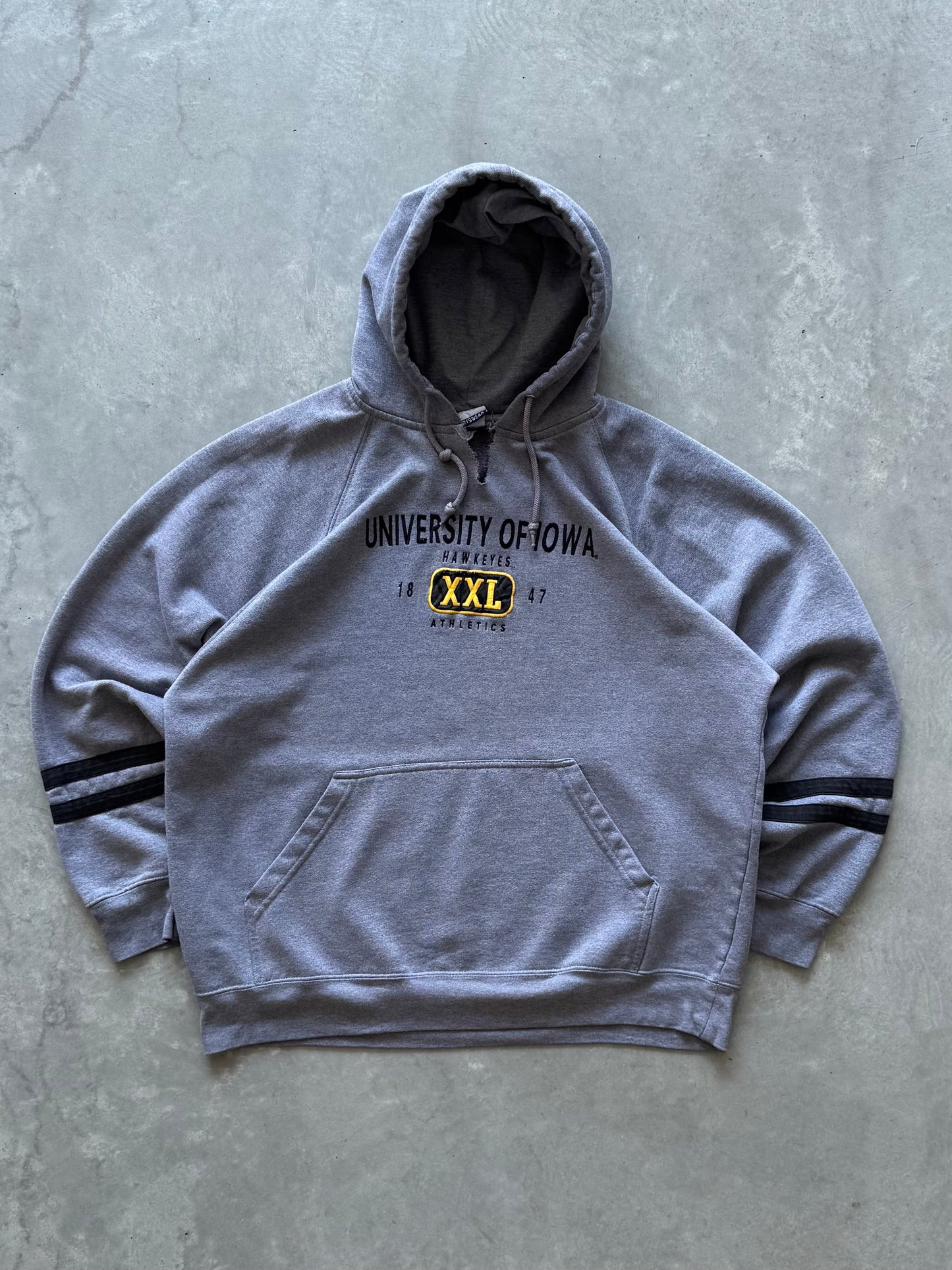 Vintage Iowa Hawkeyes Hoodie - XL