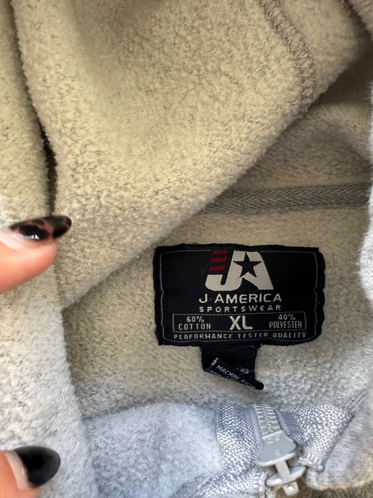 Vintage Iowa State Zip Up Hoodie - XL