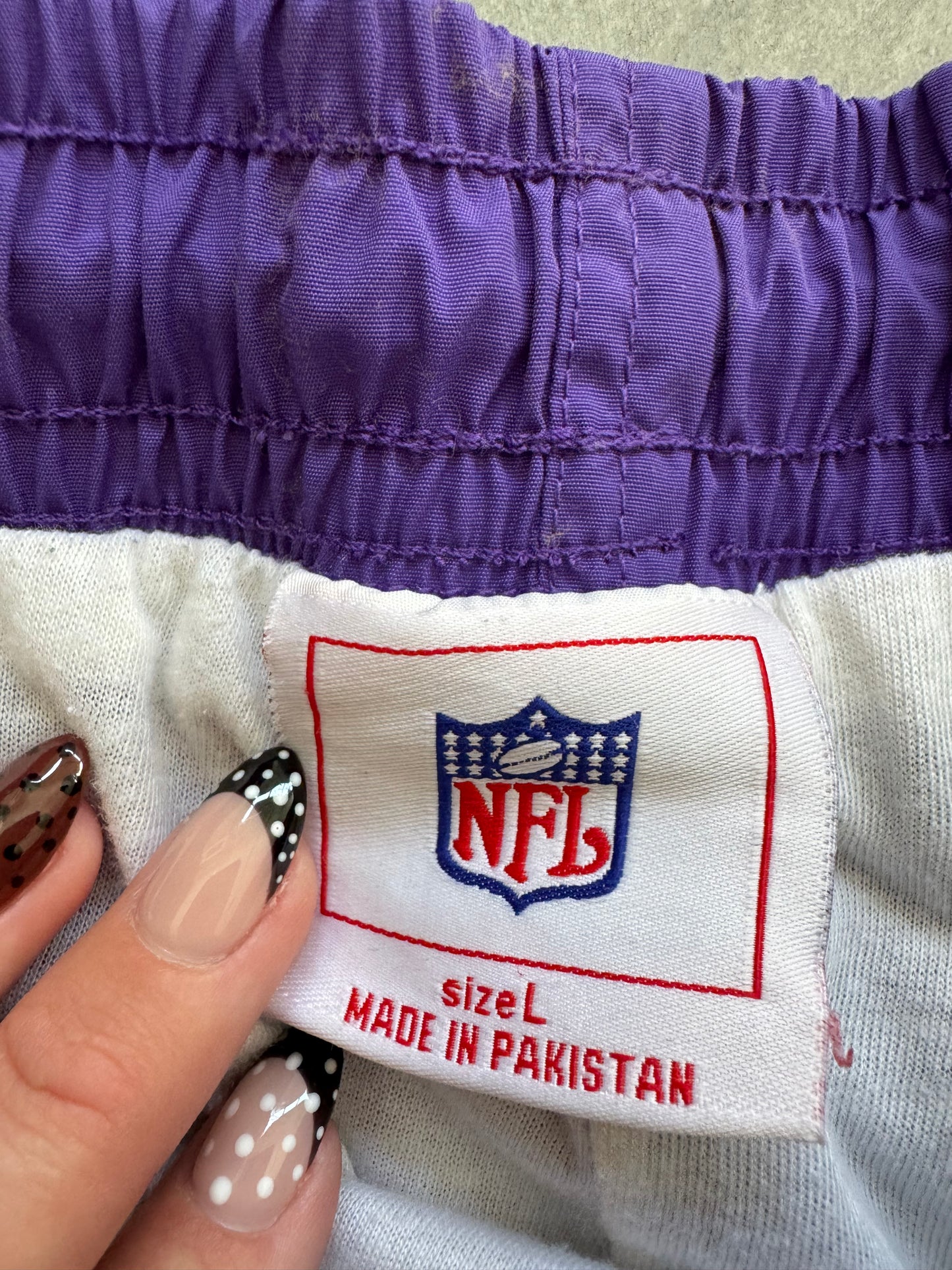 Vintage Vikings Track Pants - L