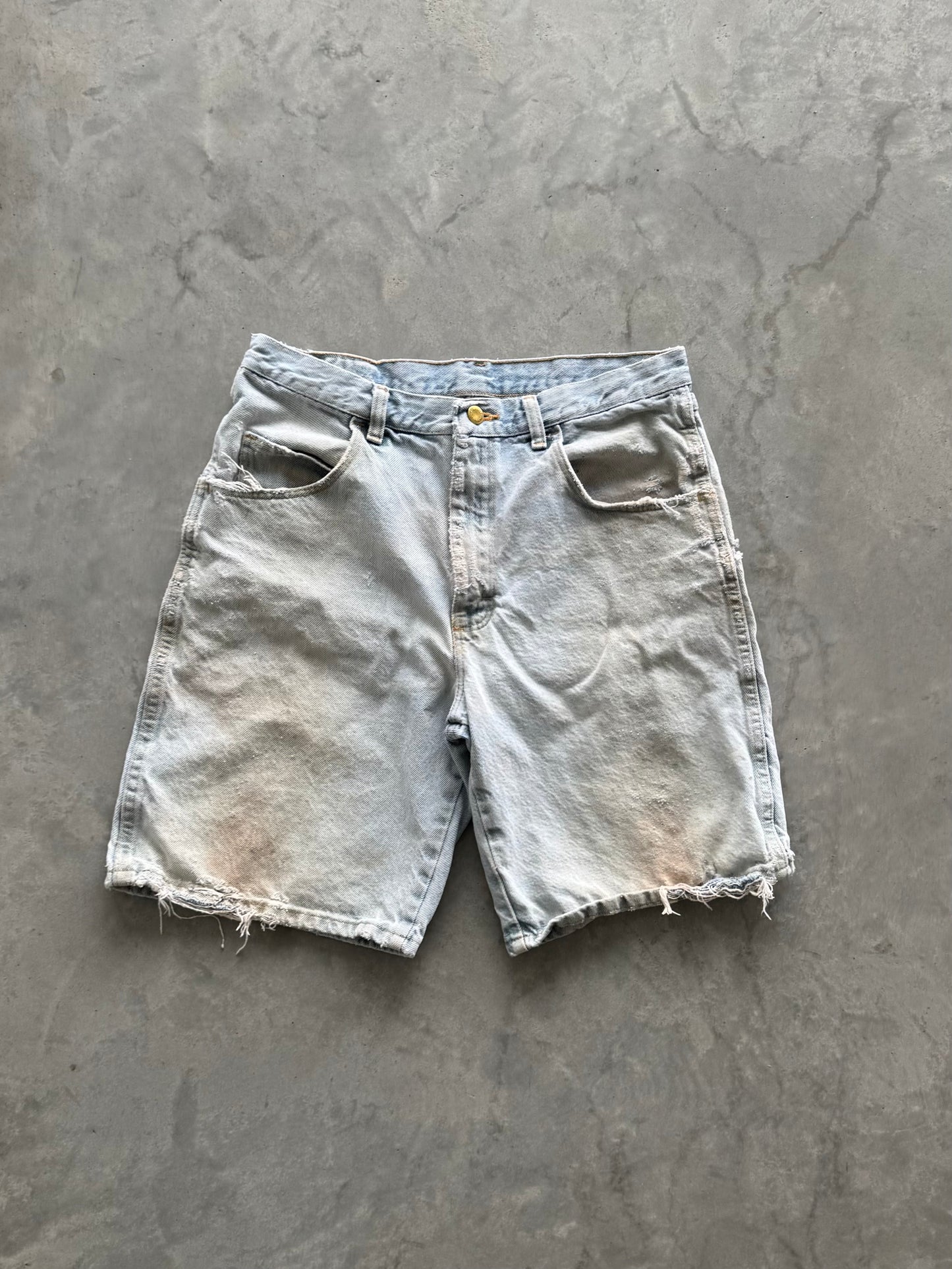 Vintage Distressed Wrangler Jorts - 32x9