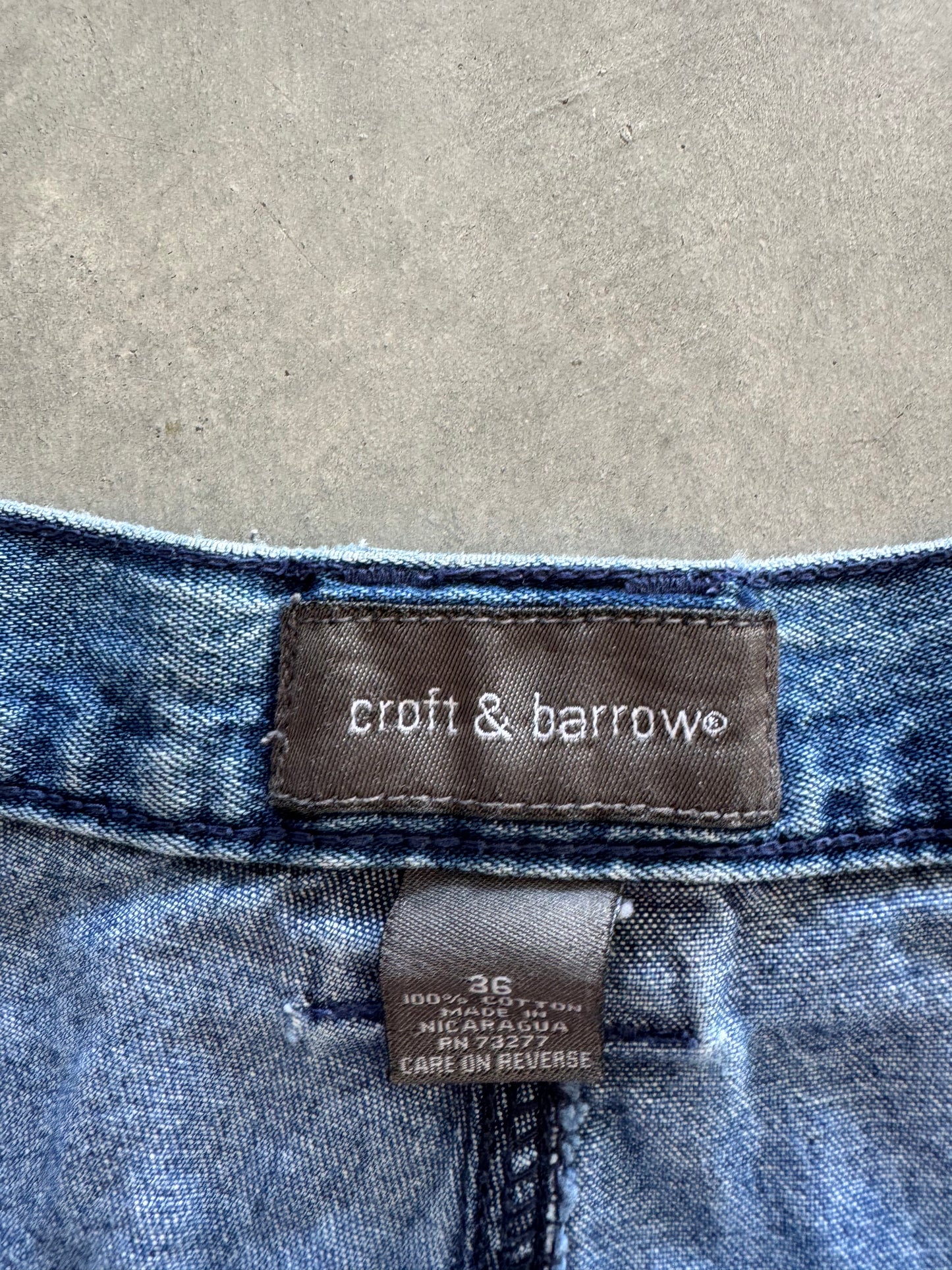 Vintage Croft & Barrow Denim Shorts - 36x6.5