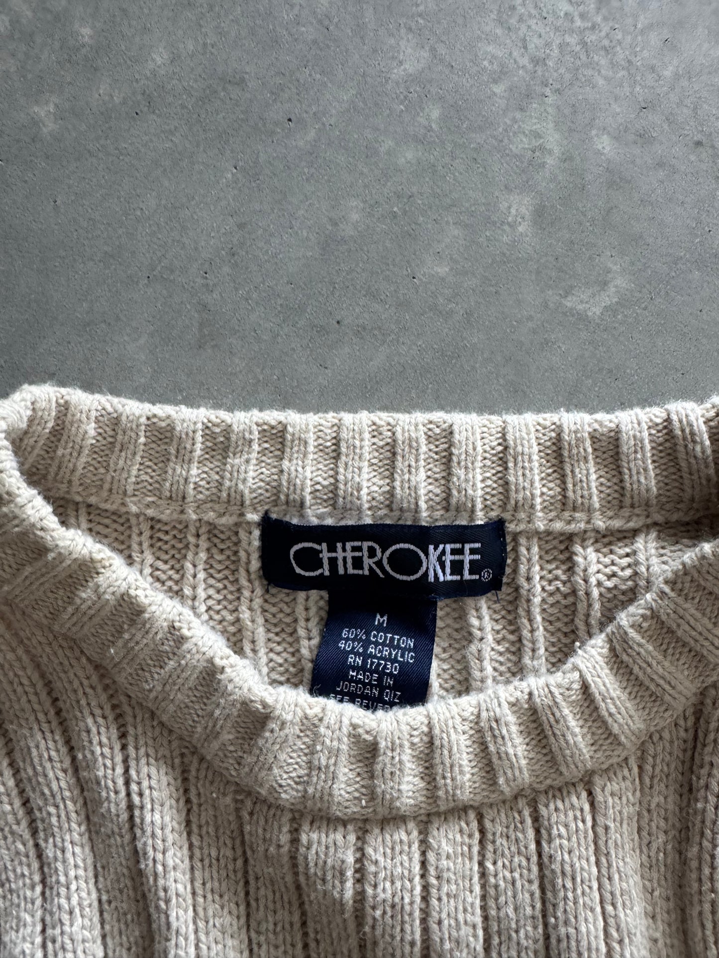 Vintage Cherokee Sweater - M
