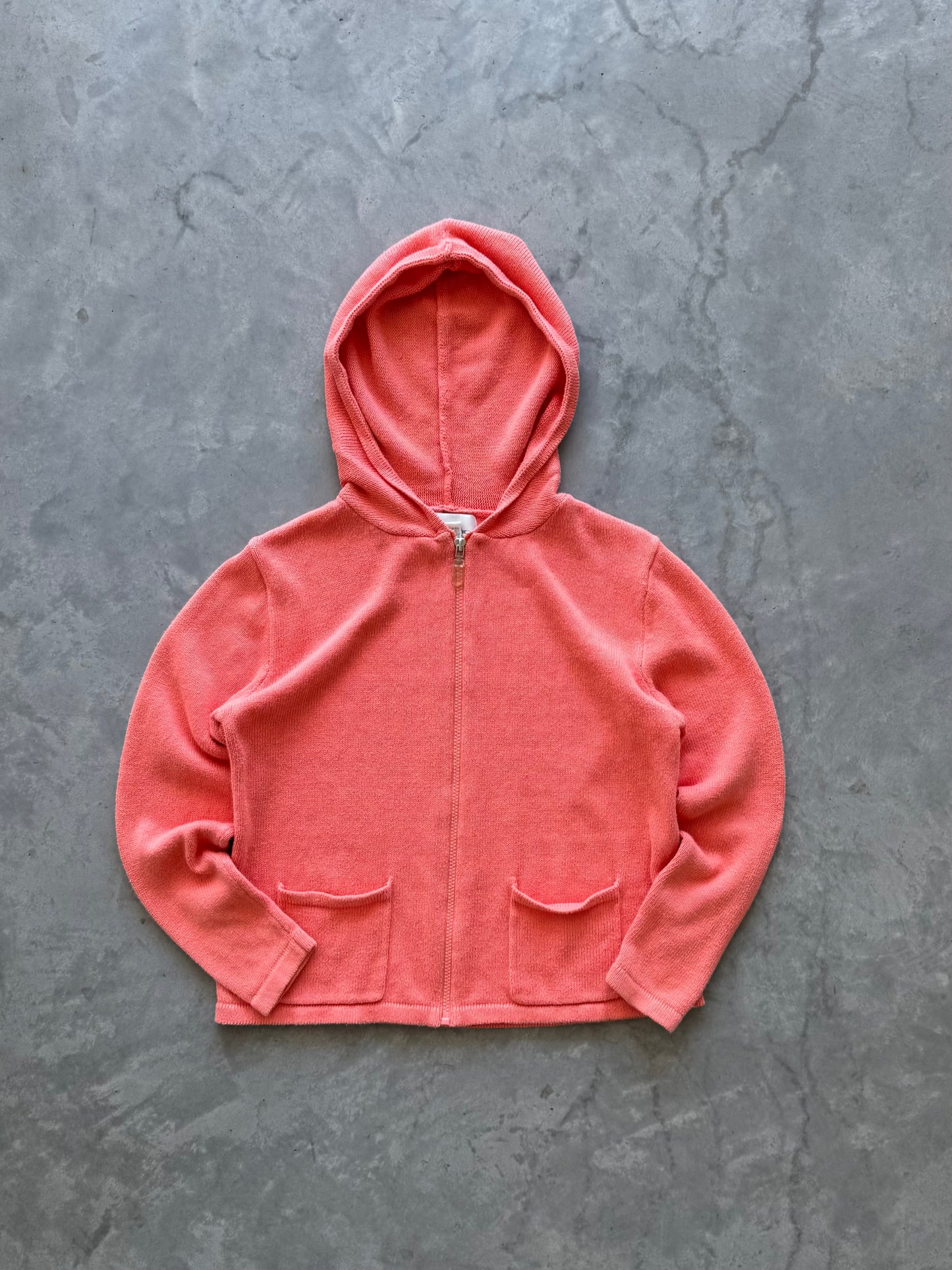 Vintage Leightweight Zip Up Hoodie - S