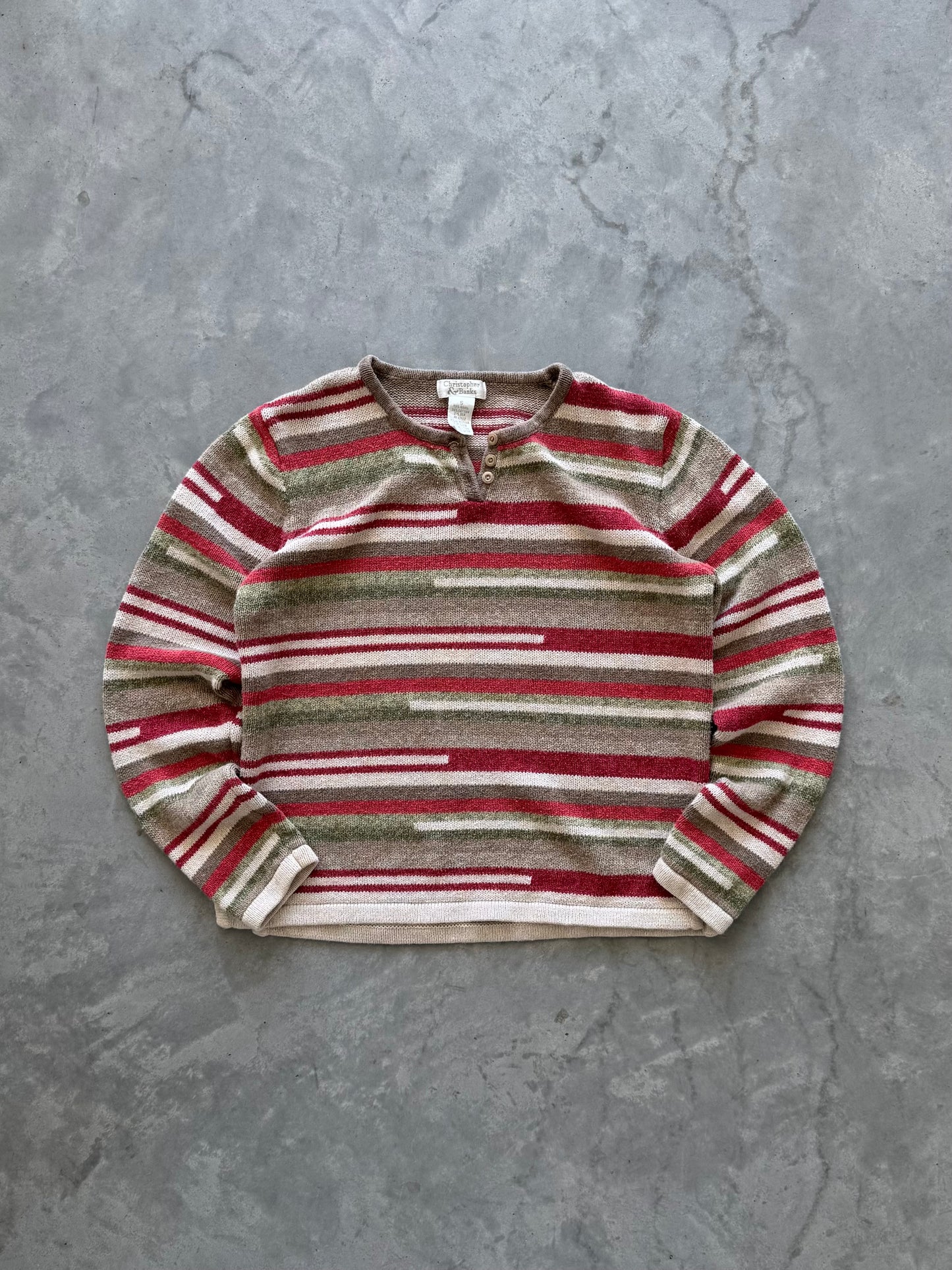 Vintage Women’s Striped Sweater - S