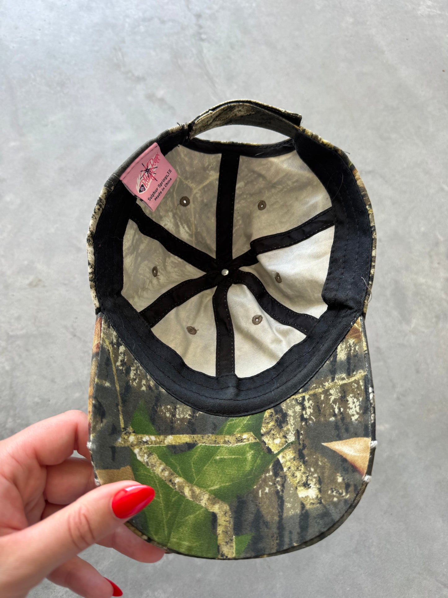 Vintage Y2K Camo Hat