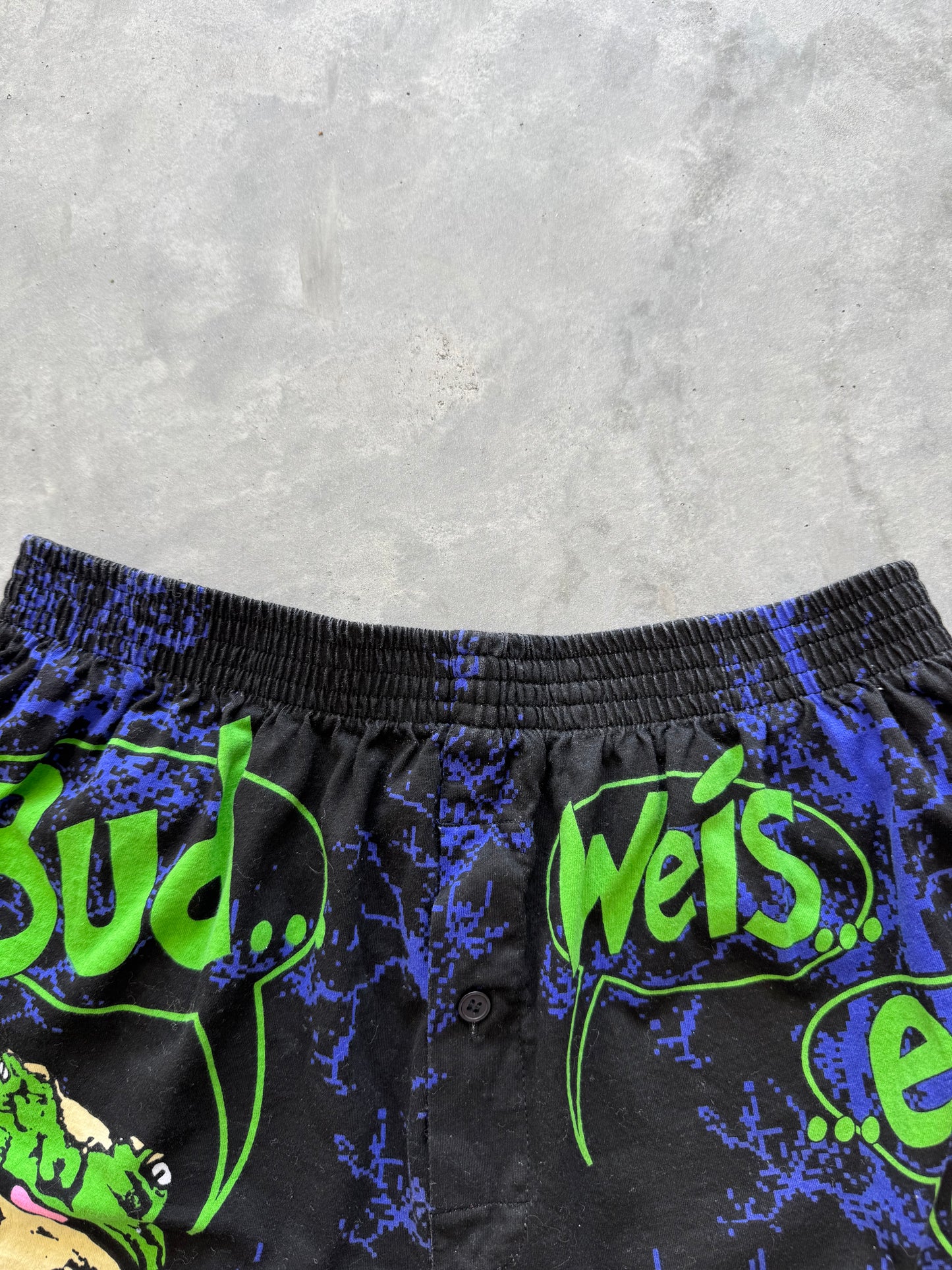 Vintage 90s Budweiser Boxer Shorts - M