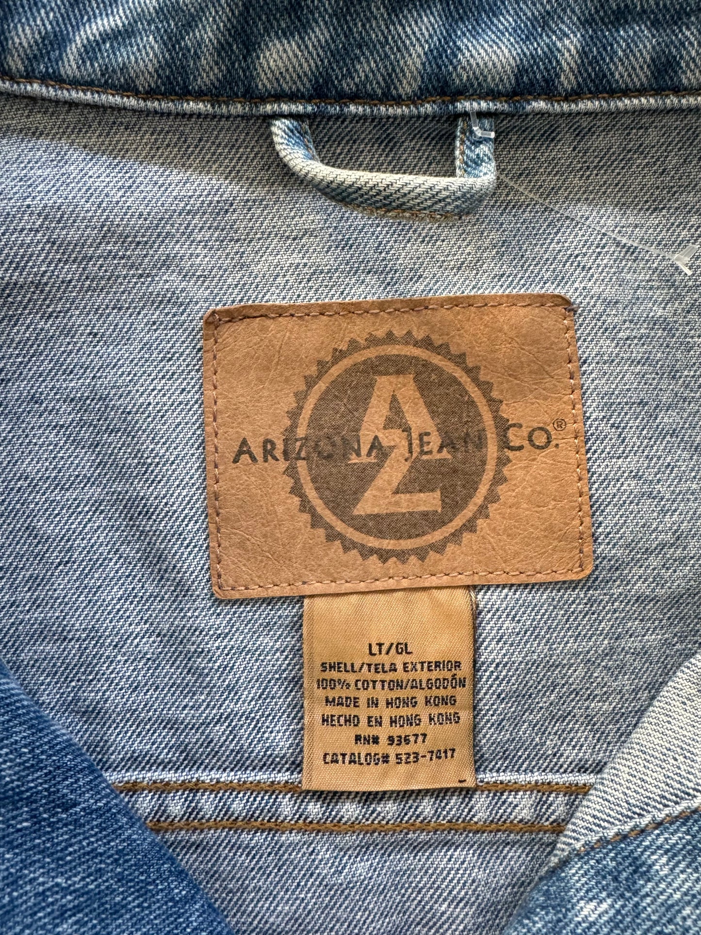 Vintage Arizona Jeans Denim Jacket - LT