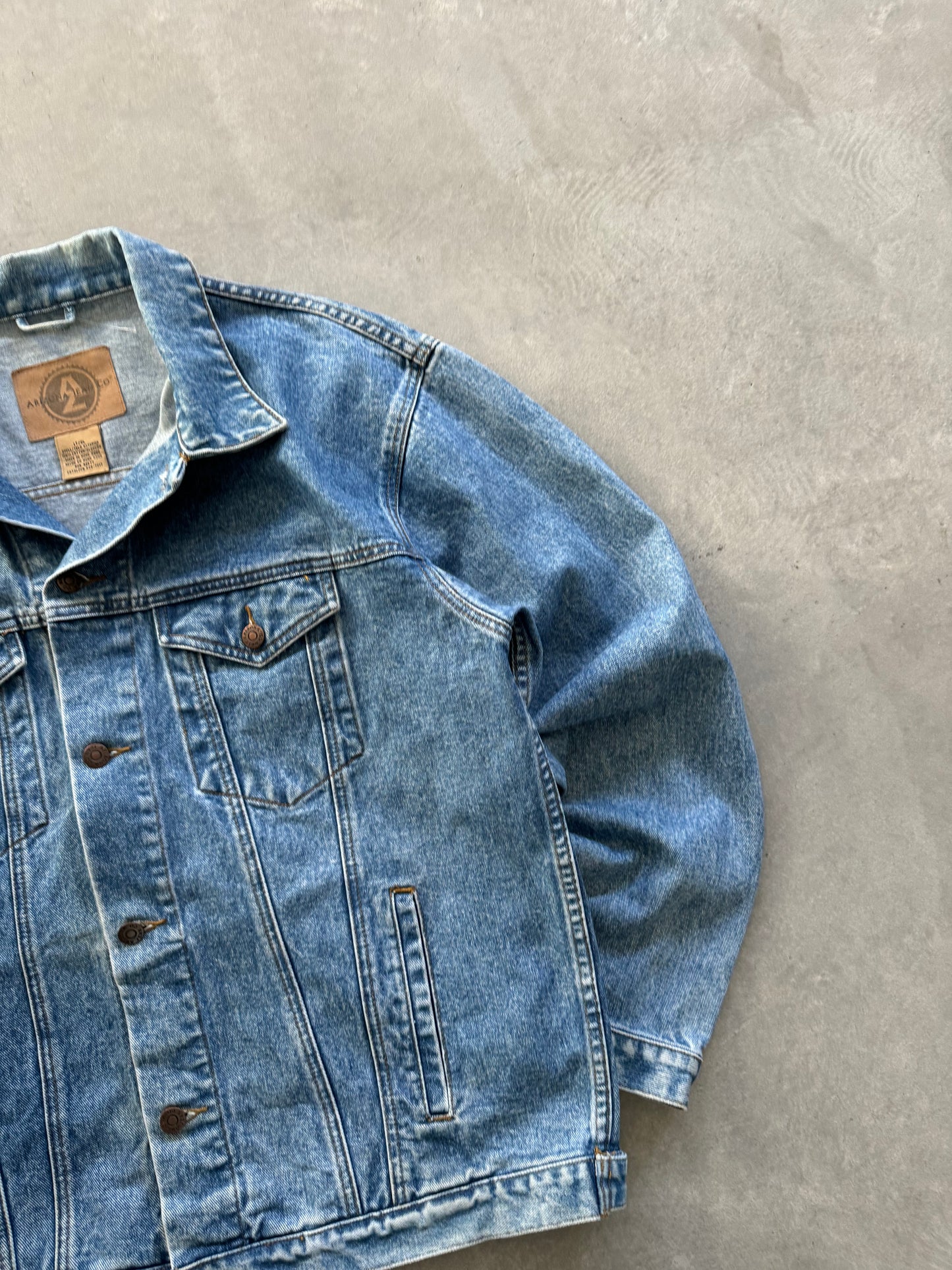 Vintage Arizona Jeans Denim Jacket - LT