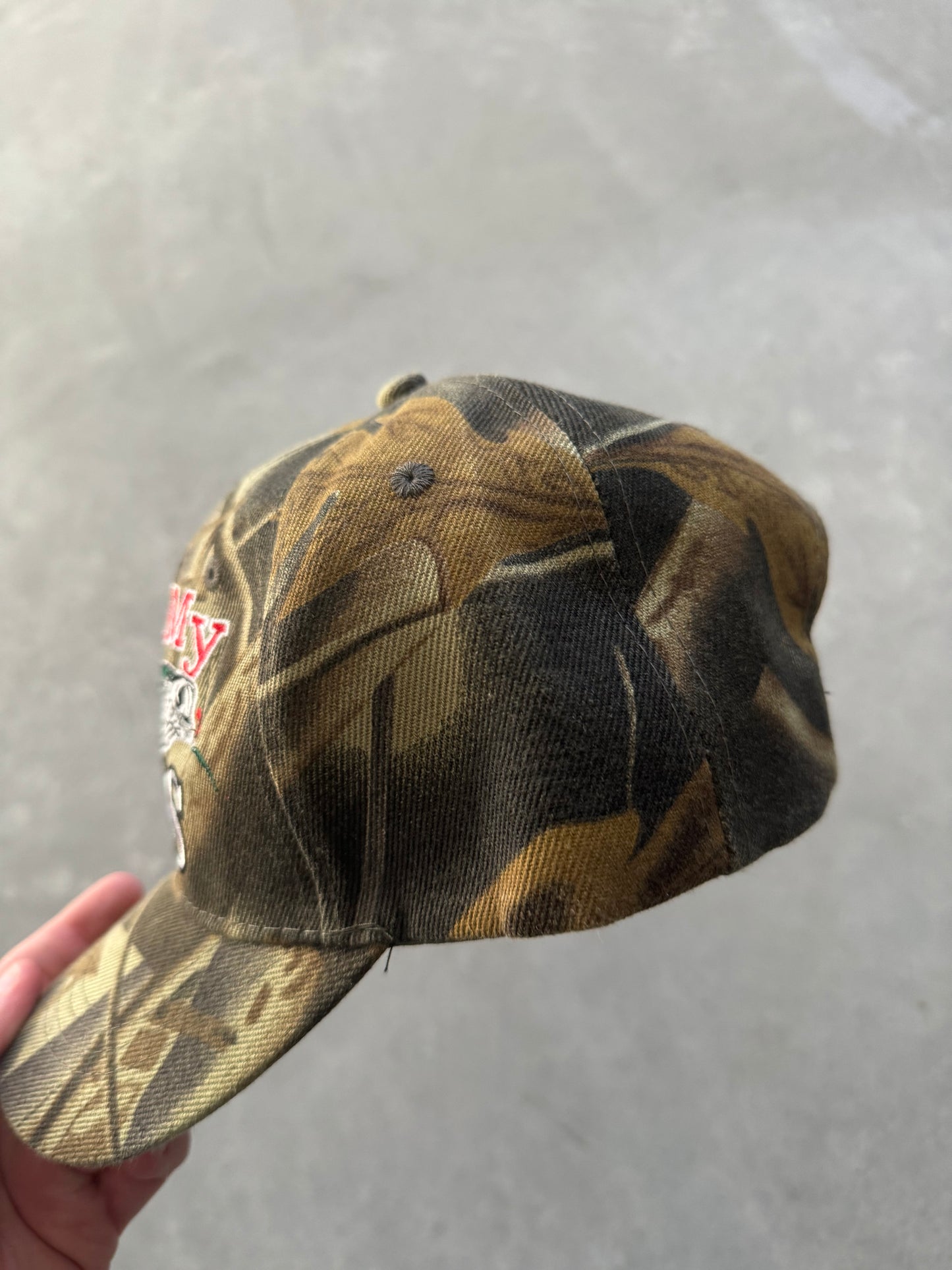 Kiss My Bass Camo Hat