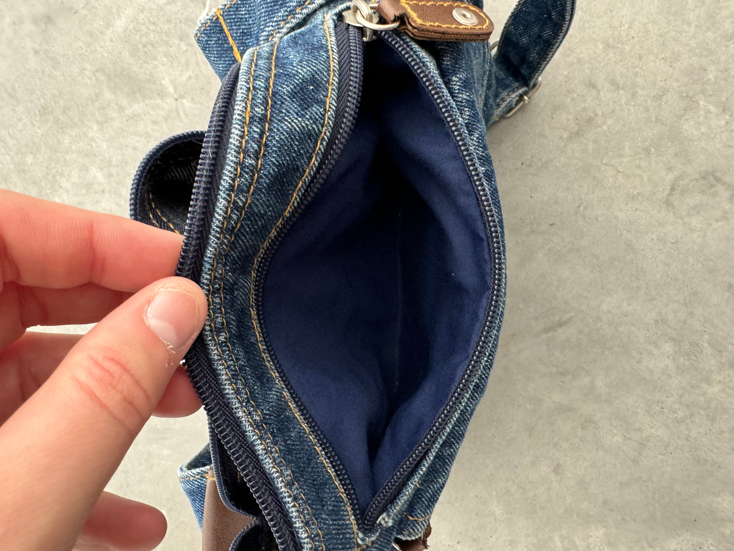 Vintage Denim Purse