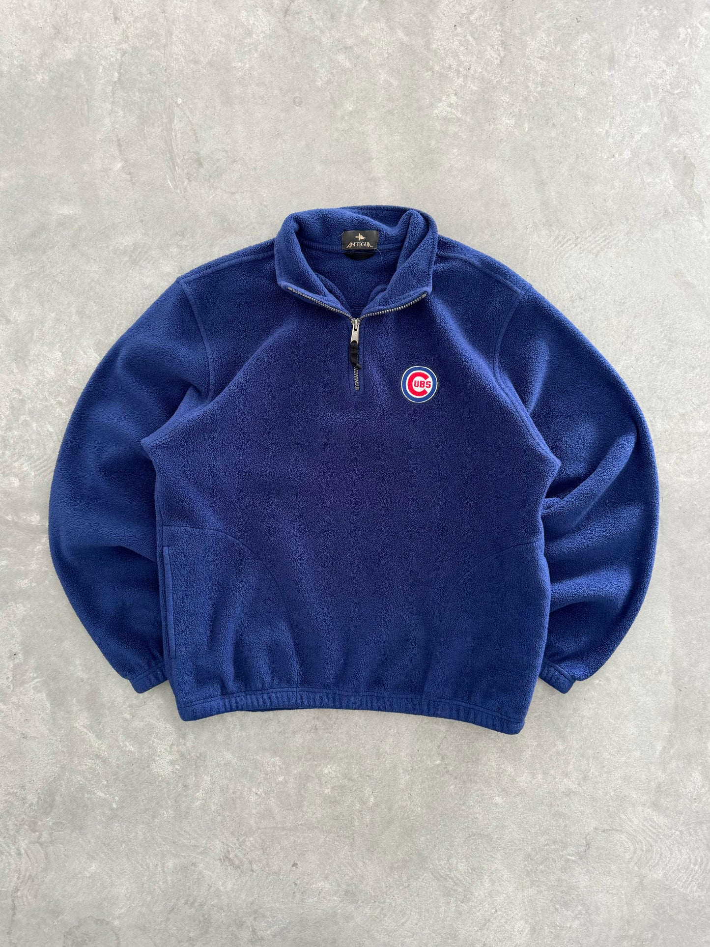 Vintage Cubs Fleece Quarterzip - XL