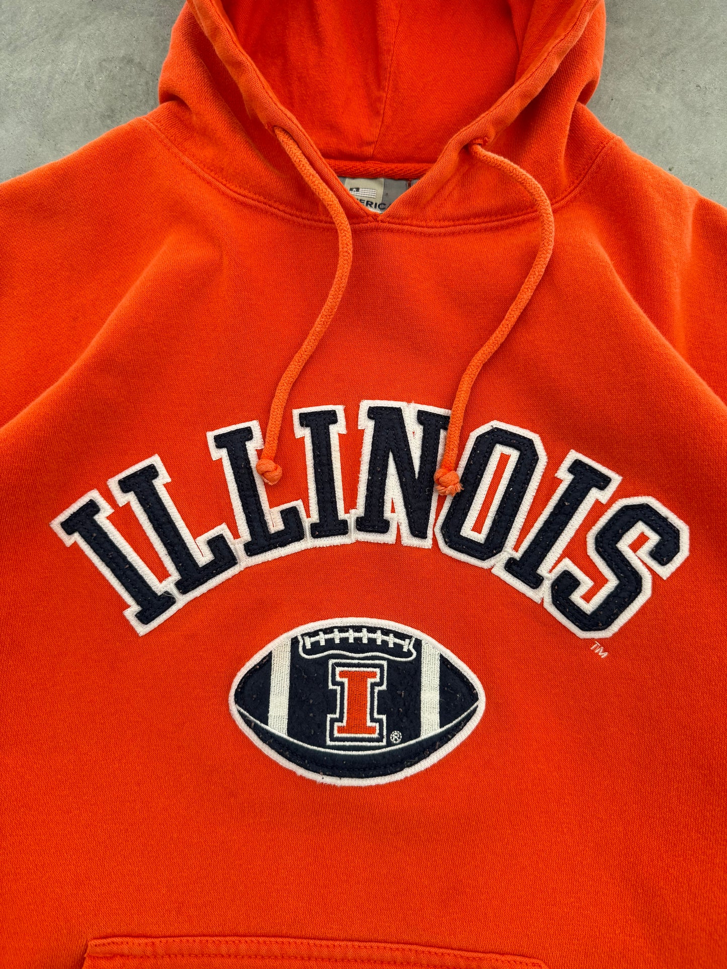 Vintage Illinois Hoodie - M