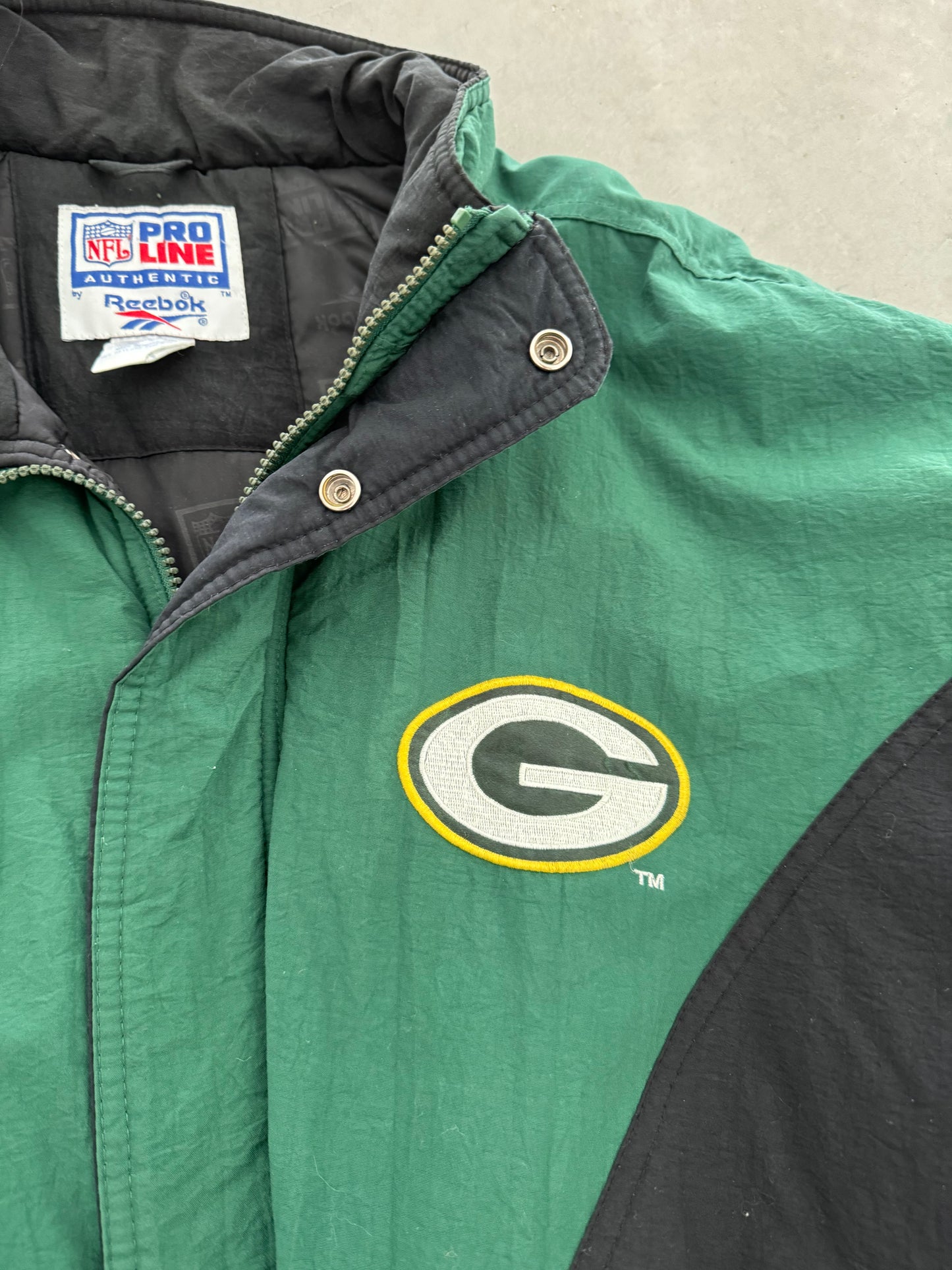 Vintage Packers Reebok Coat - XXL