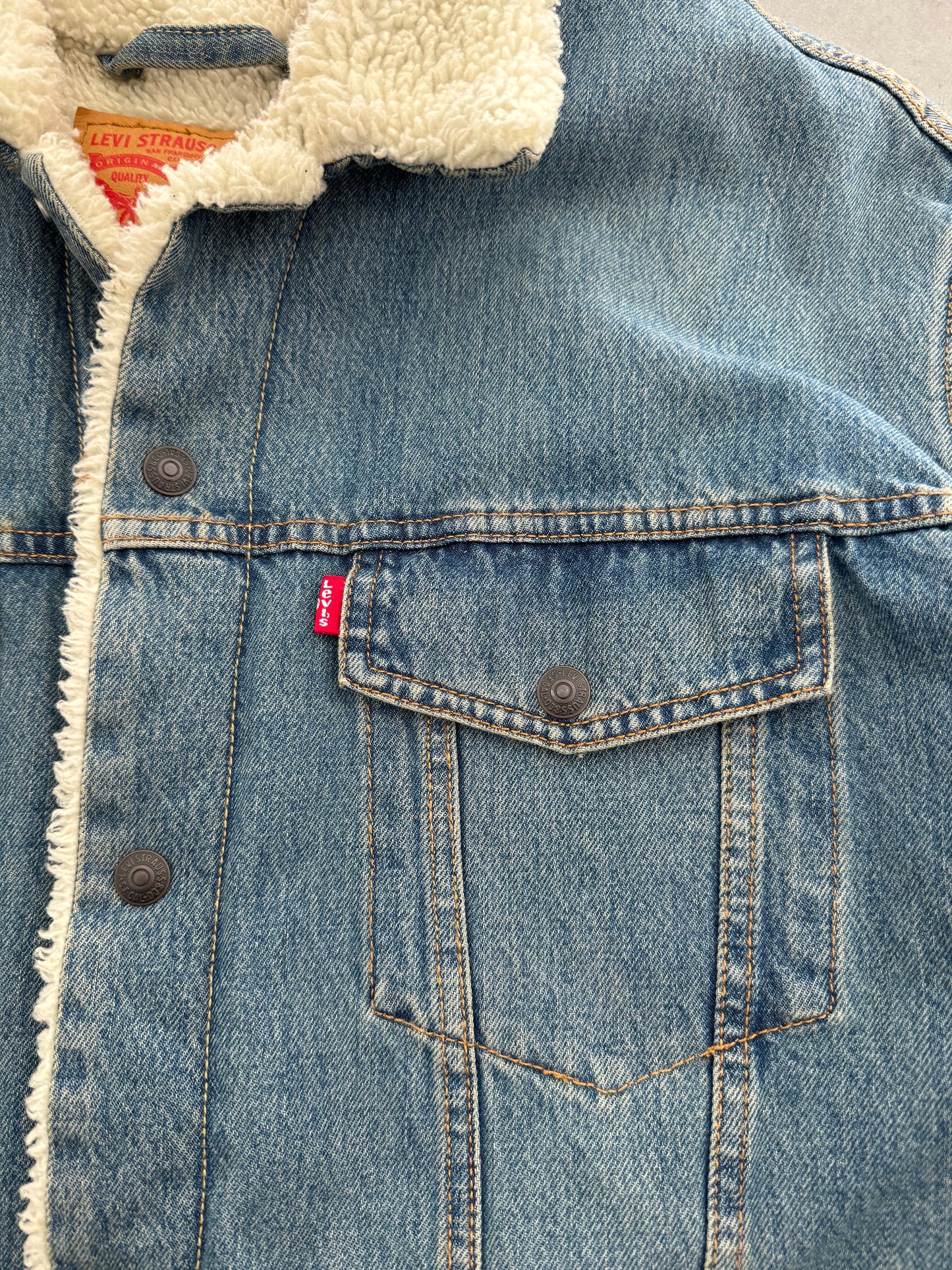 Levi’s Denim Fleece Jacket - 3XL