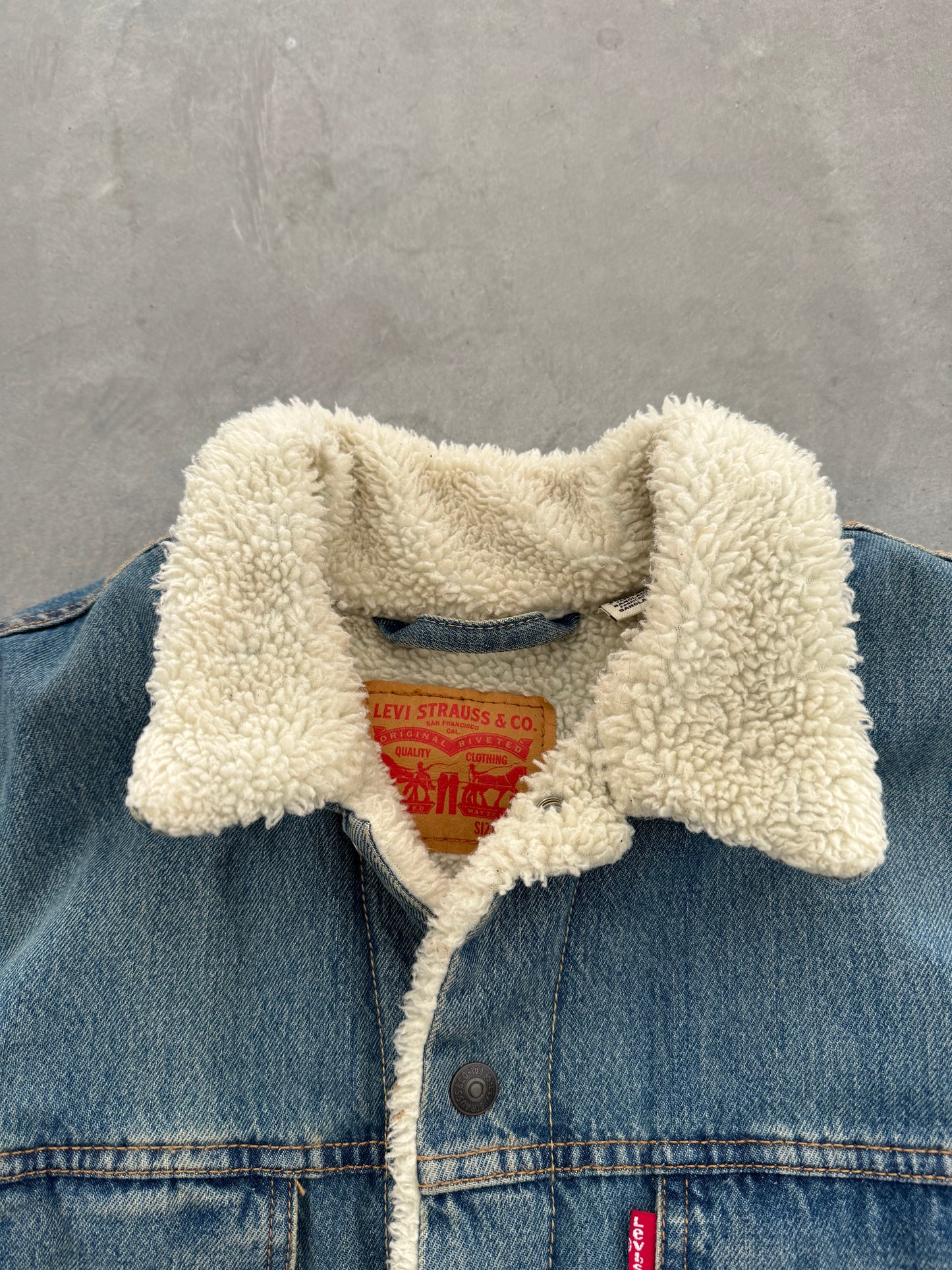 Levi’s Denim Fleece Jacket - 3XL