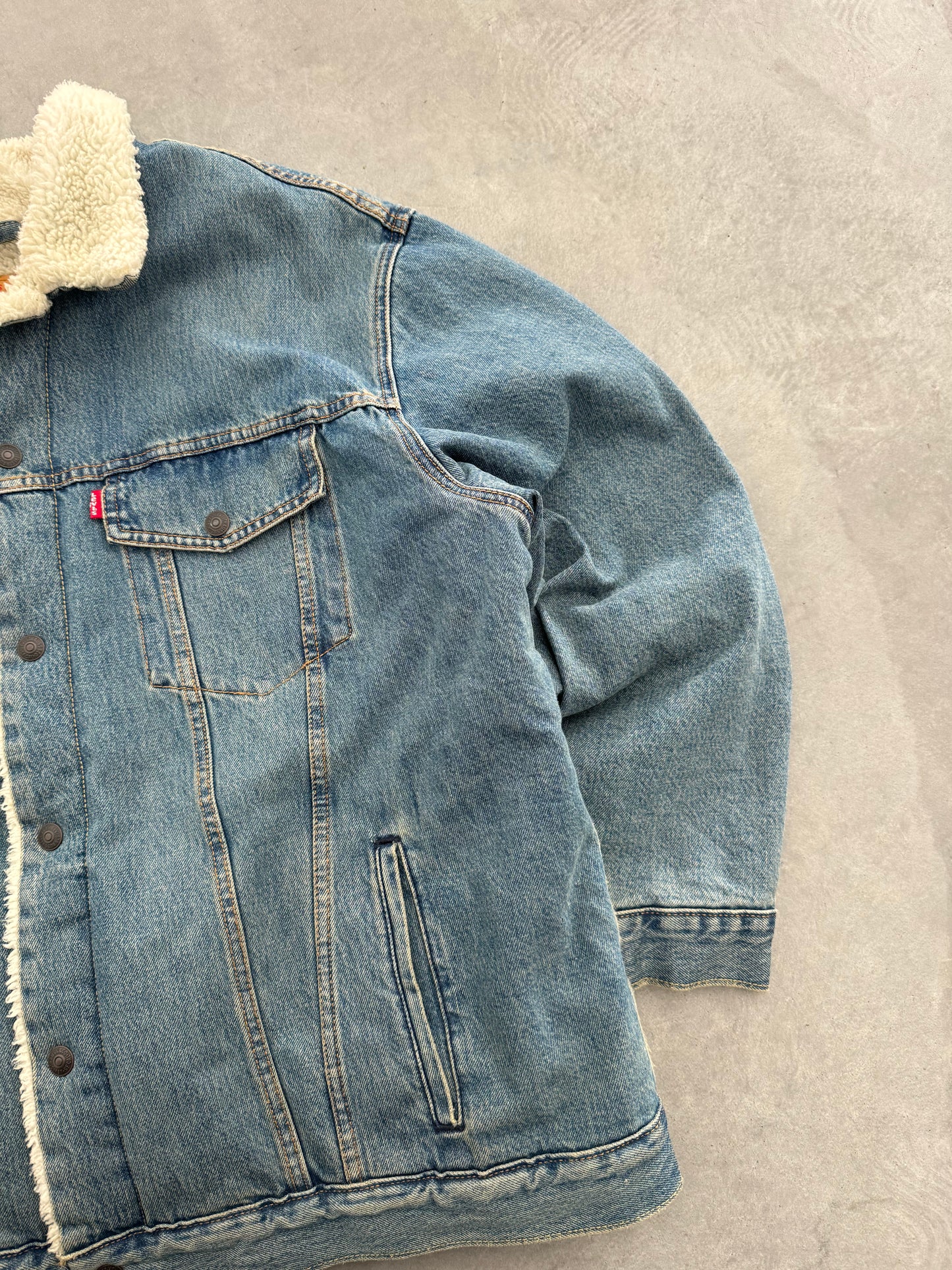 Levi’s Denim Fleece Jacket - 3XL