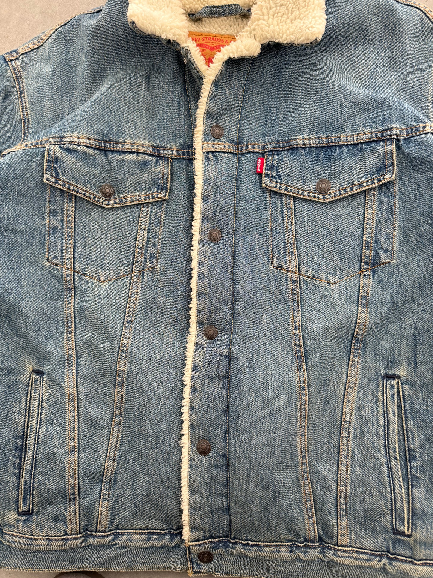 Levi’s Denim Fleece Jacket - 3XL