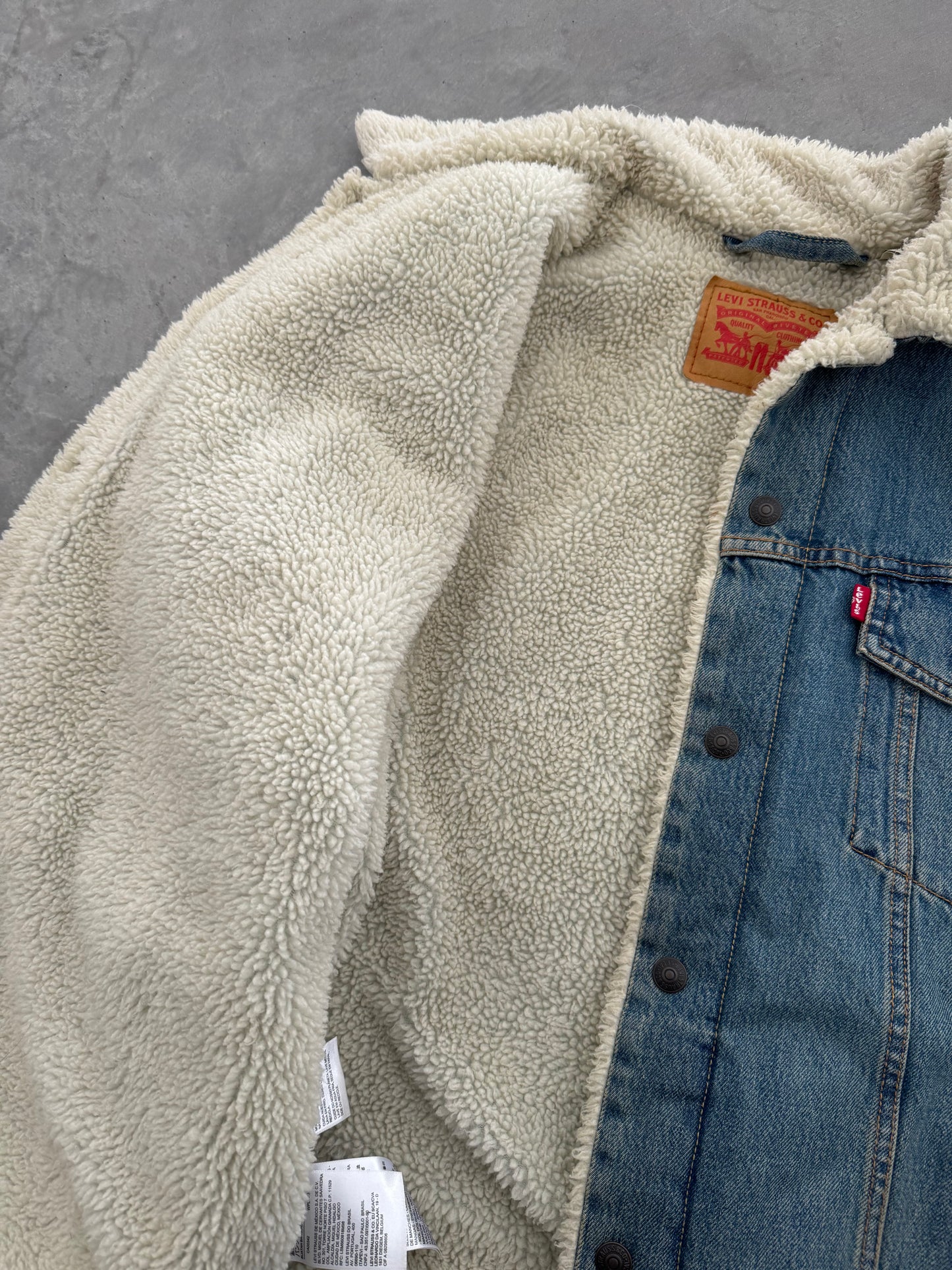 Levi’s Denim Fleece Jacket - 3XL
