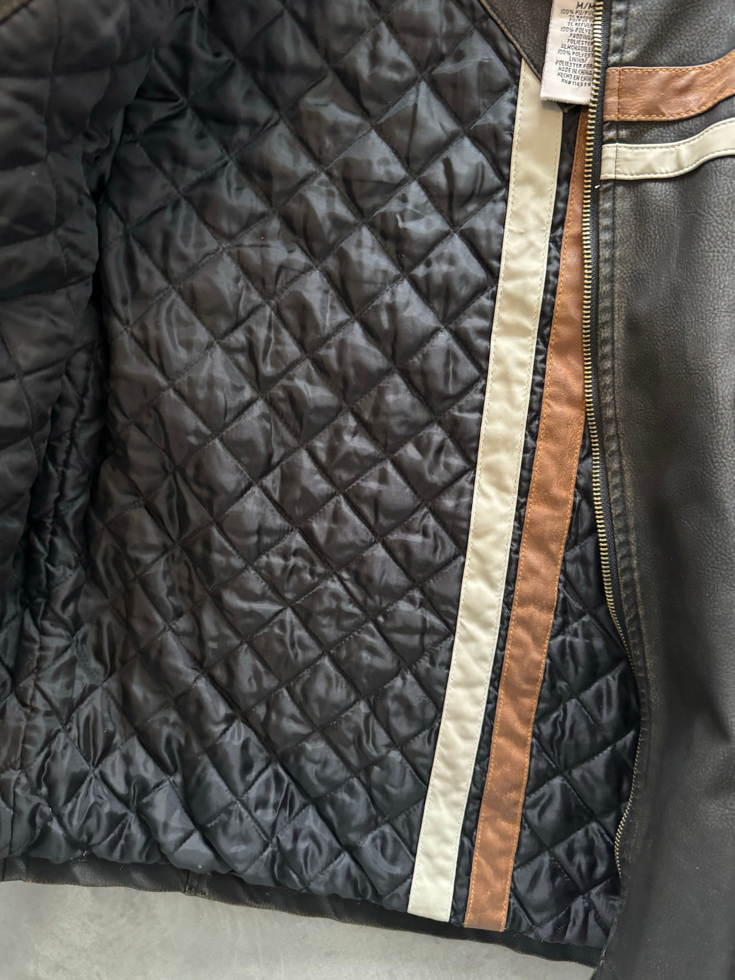 Vintage Arizona Jeans Leather Jacket - M