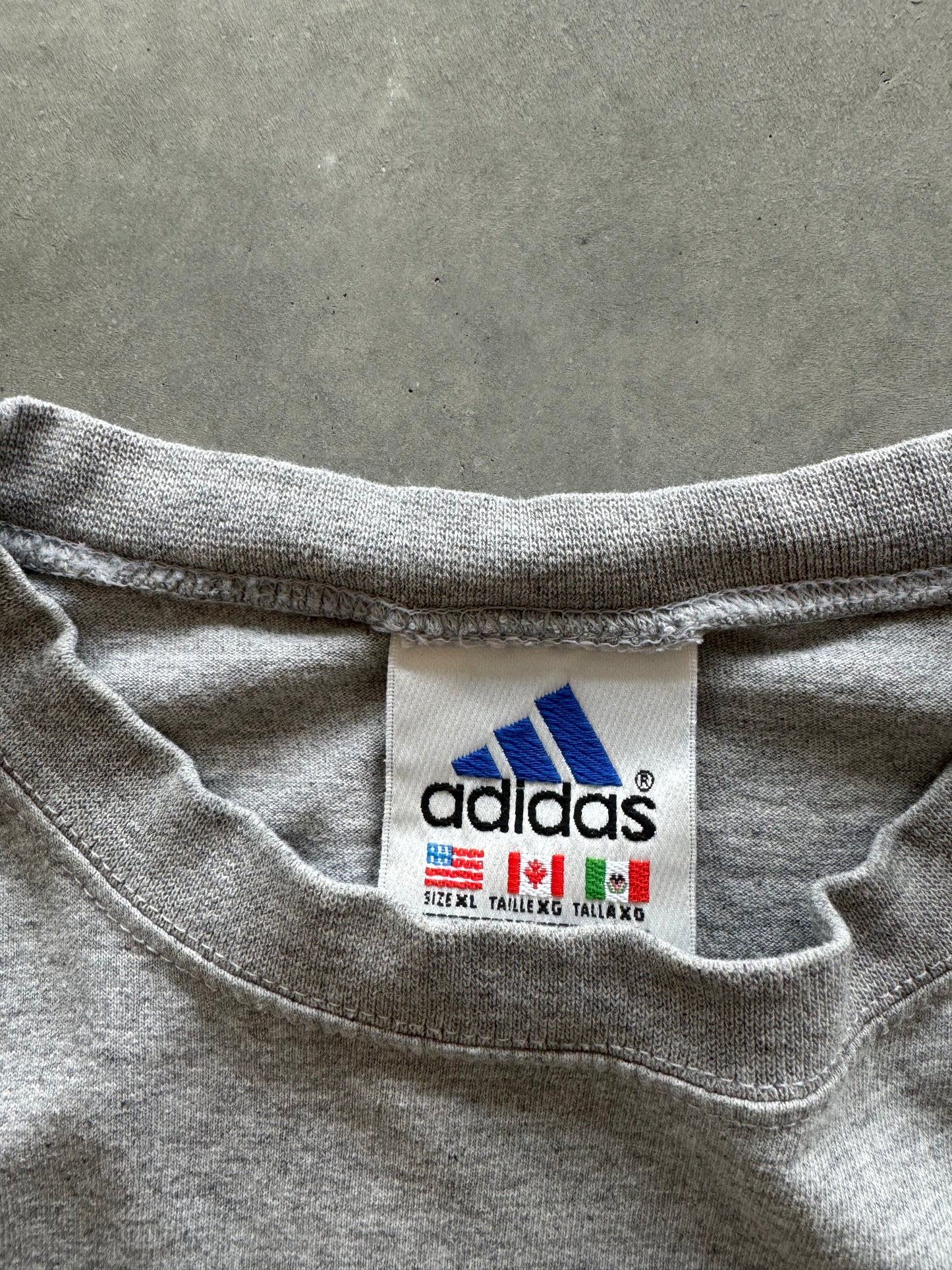 Vintage 90s Adidas Tee - XL