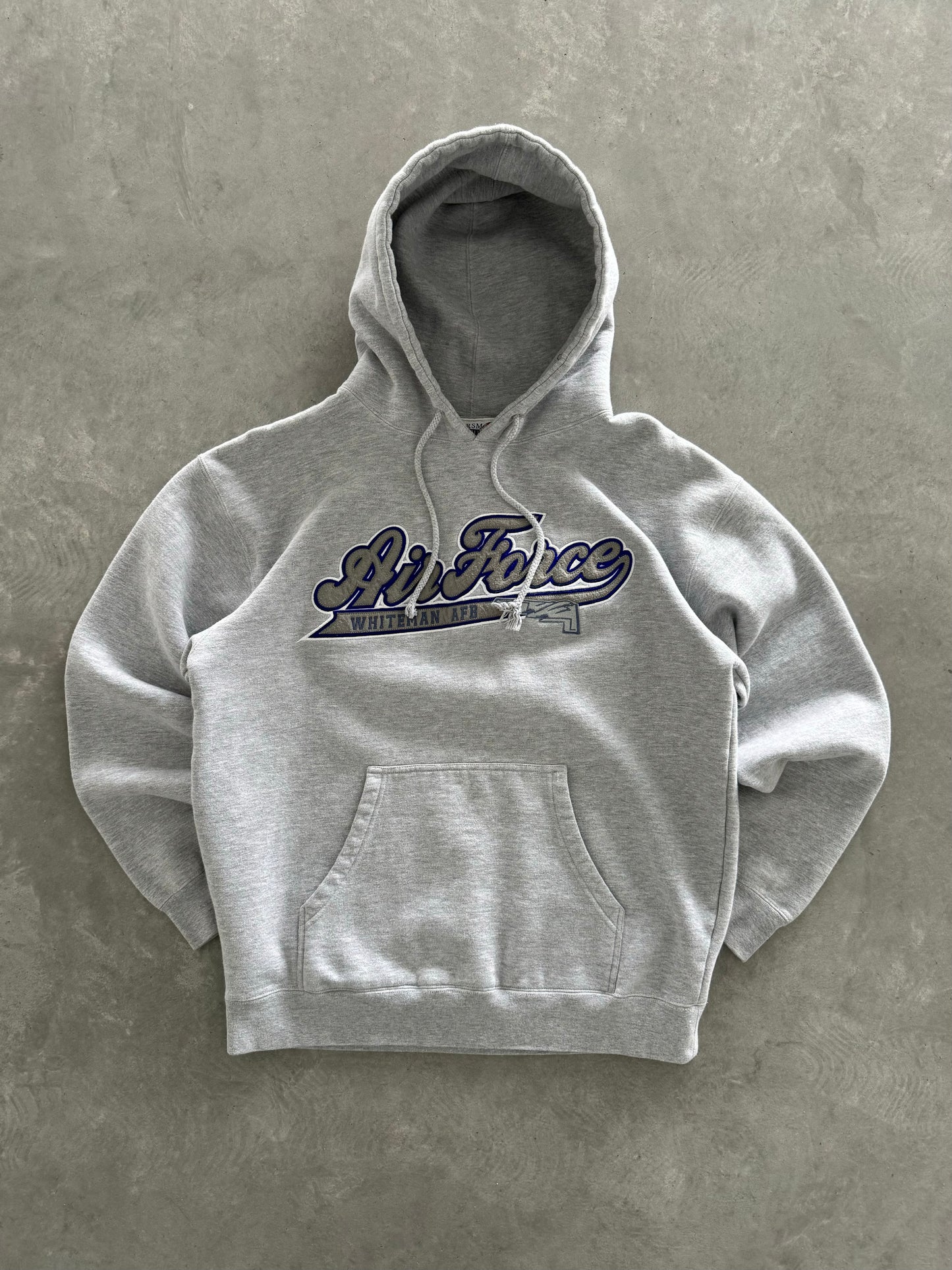 Vintage 90s Air Force Hoodie - L