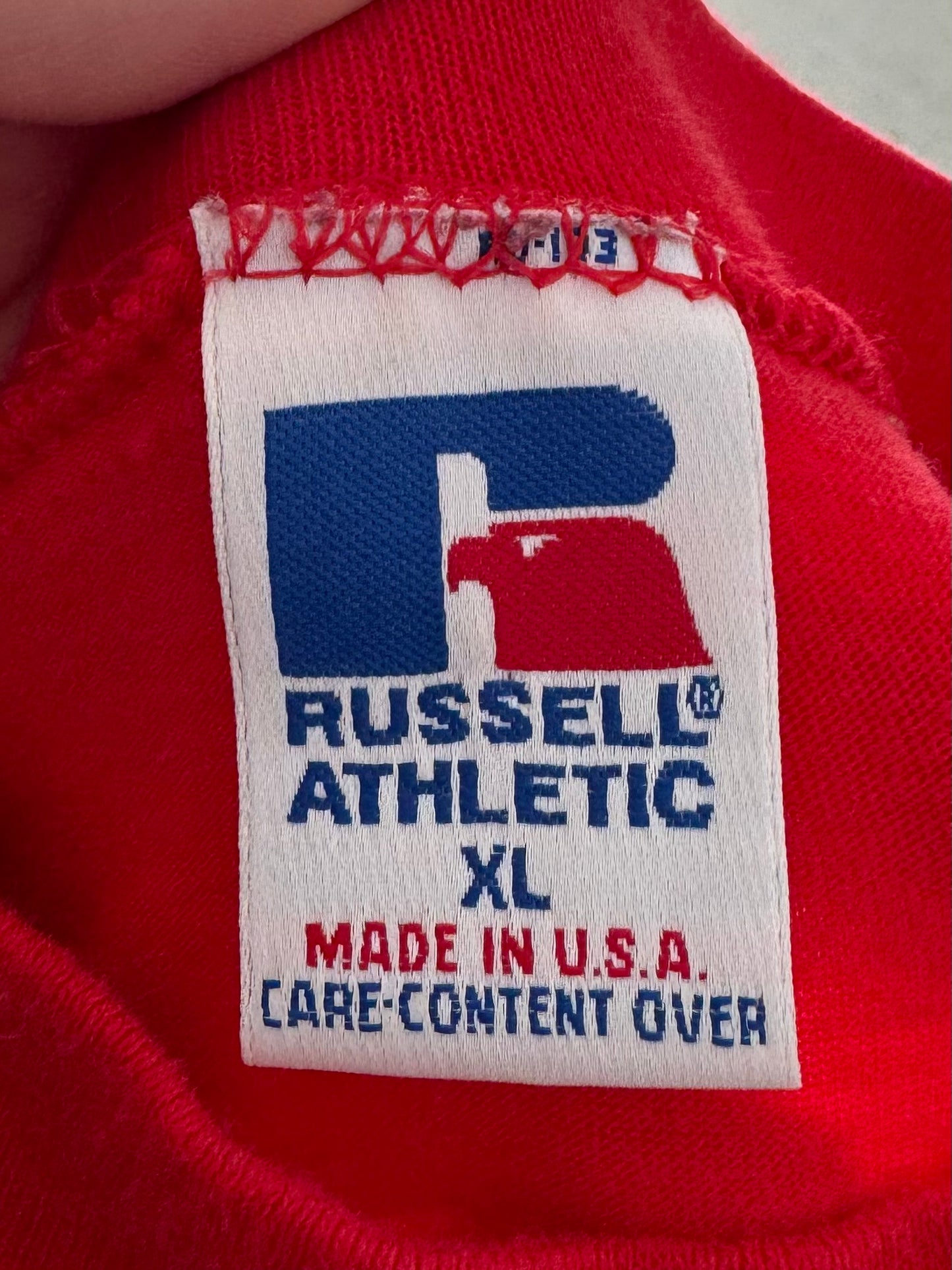 Vintage 90s Russell Mockneck Longsleeve - XL