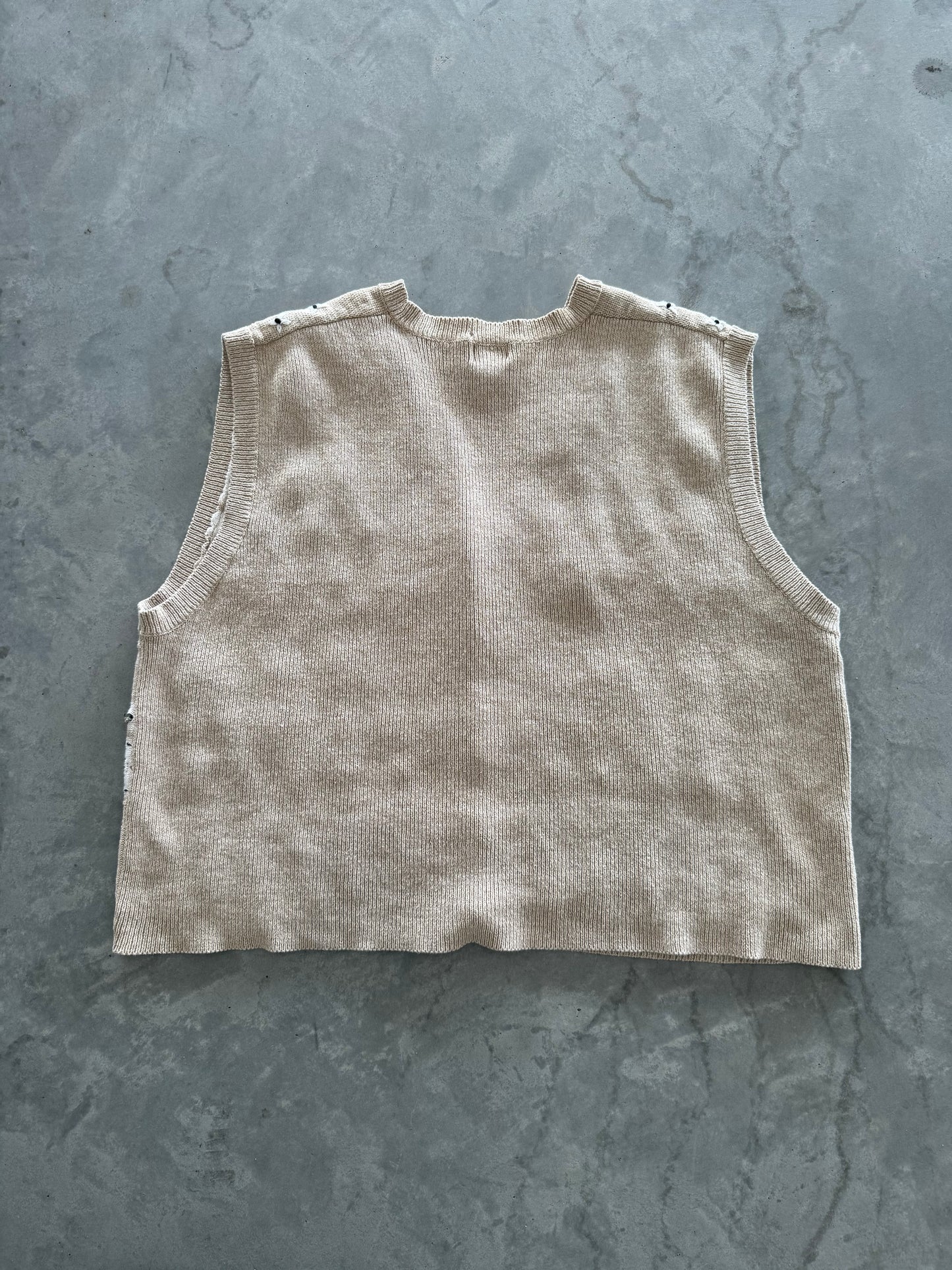 Vintage Sweater Vest - 3XL