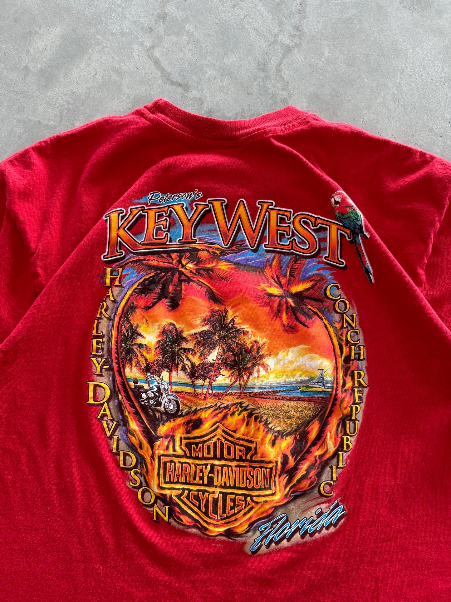 Vintage Harley Davidson Key West Tee - XL