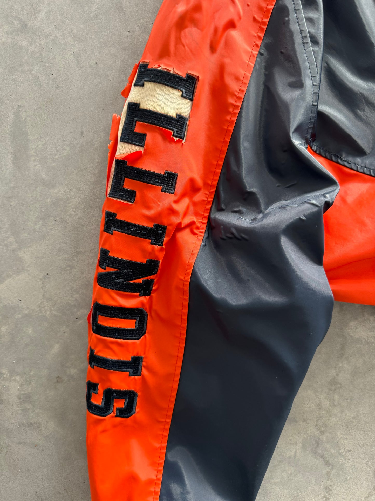 Vintage Illinois Leather Jacket - XL