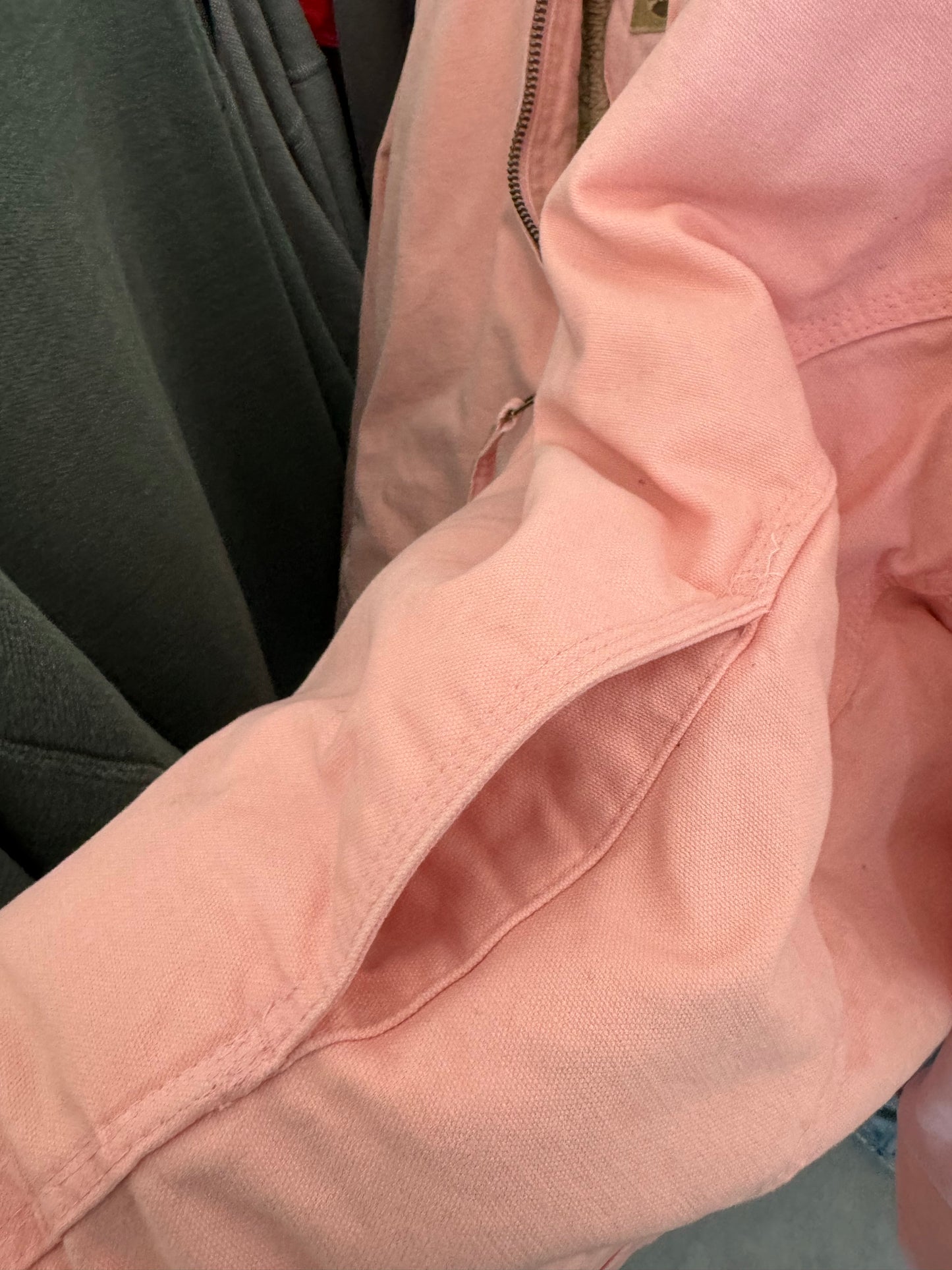 Vintage Baby Pink Coat - XL