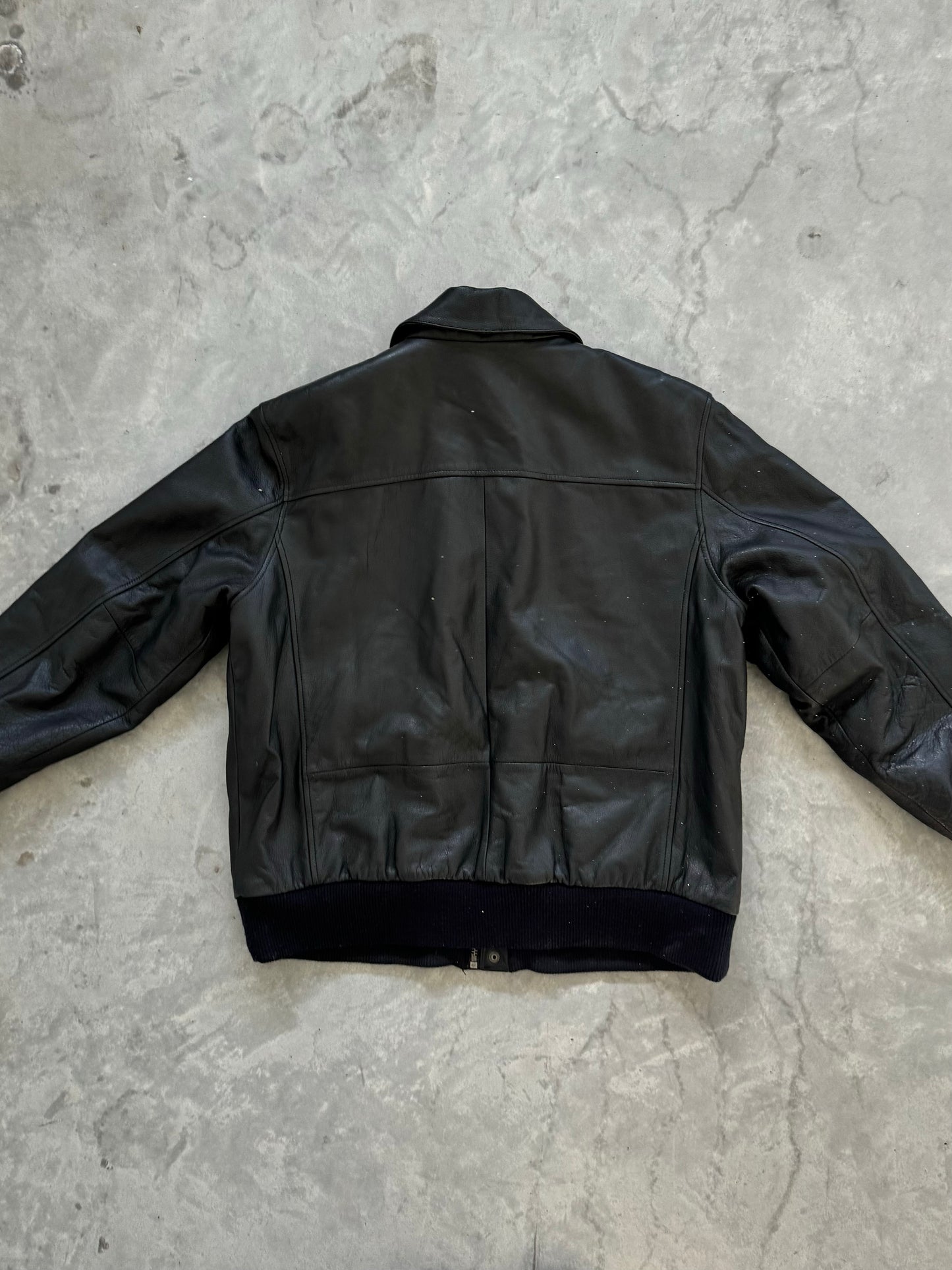 Vintage Leather Jacket - L