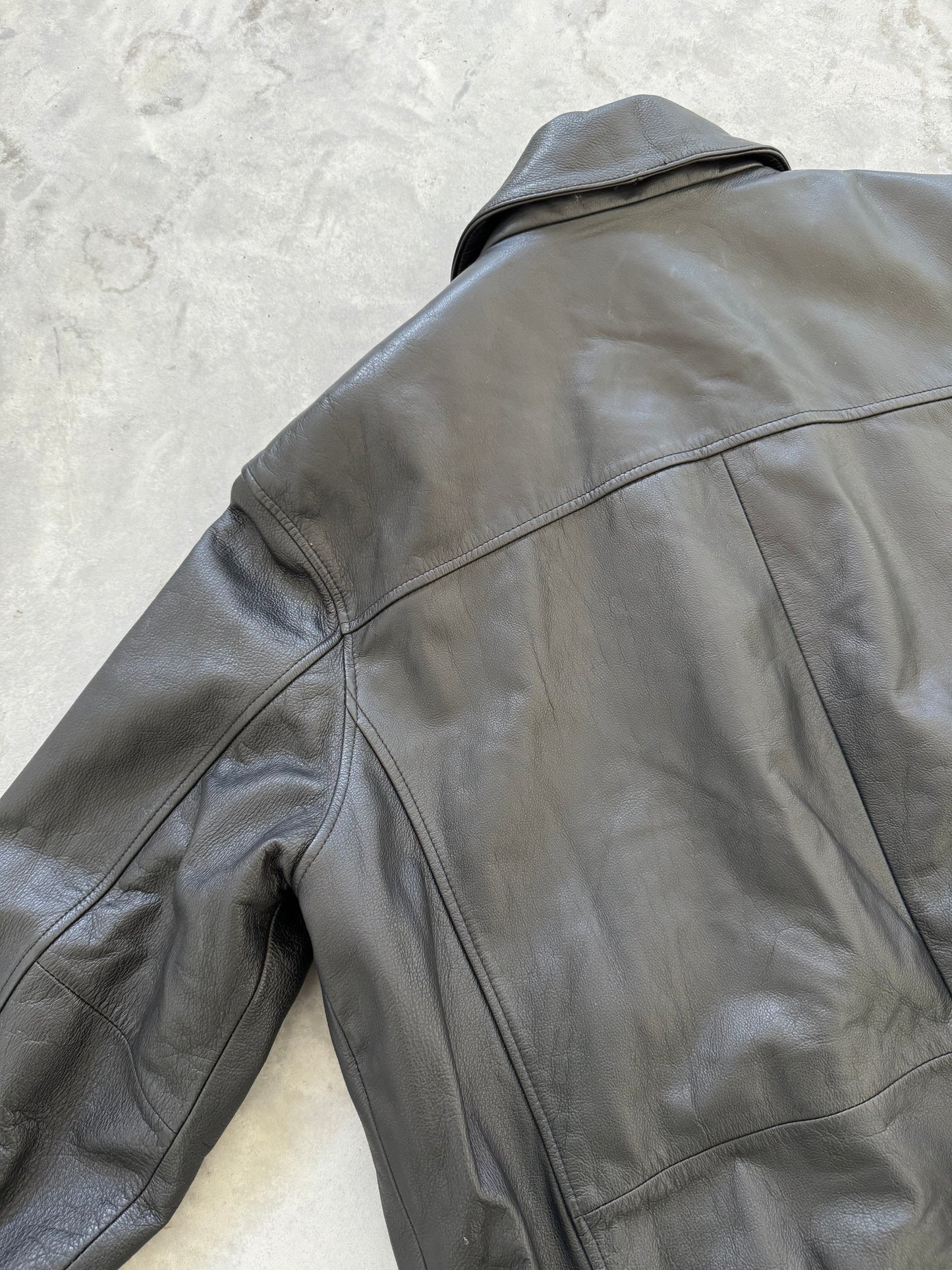 Vintage Leather Jacket - L