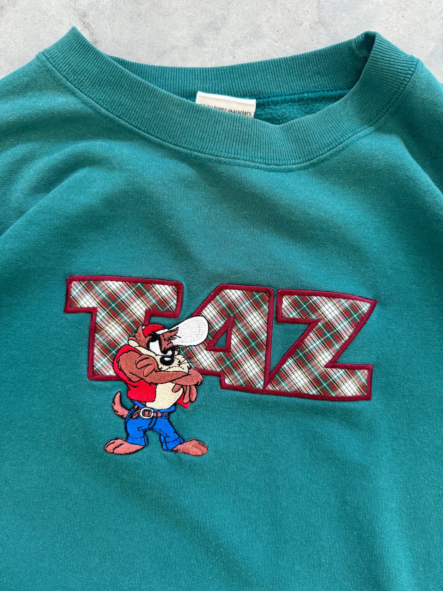 Vintage 90s Taz Sweatshirt - M/L