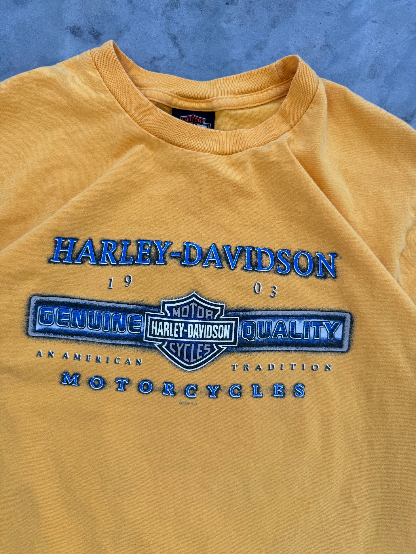 Vintage 00s Harley Davidson Orlando Tee - L