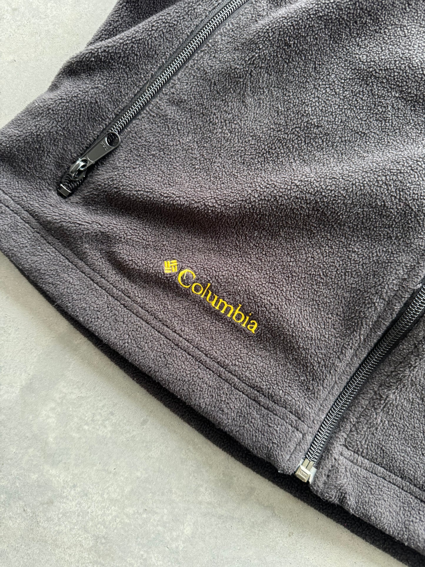 Vintage Iowa Hawkeyes Fleece Vest - L