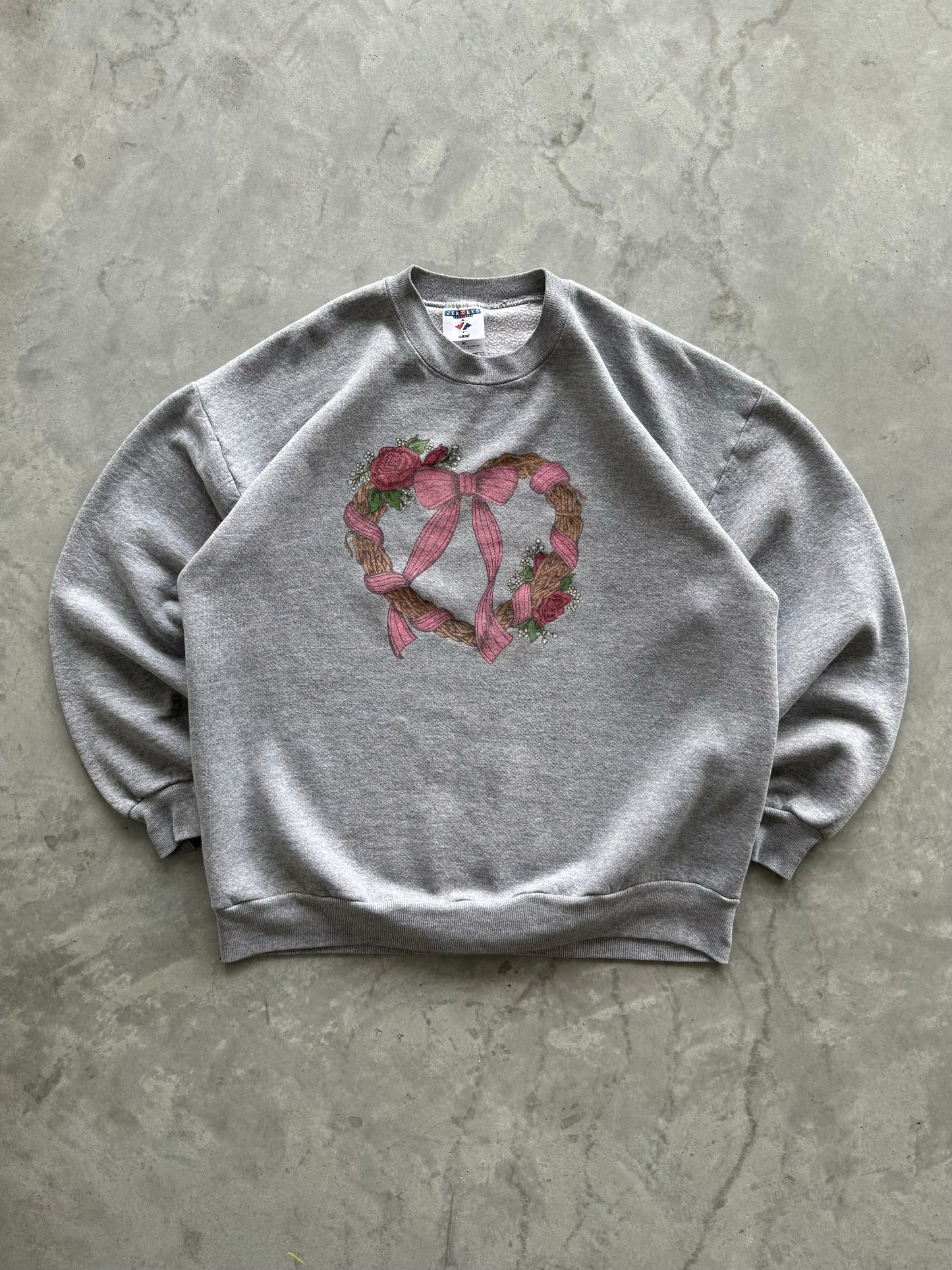 Vintage Bow Sweatshirt - XL