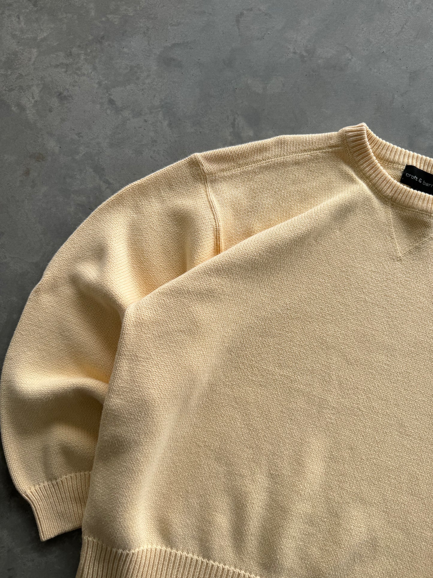 Vintage Baby Yellow Sweater - XL