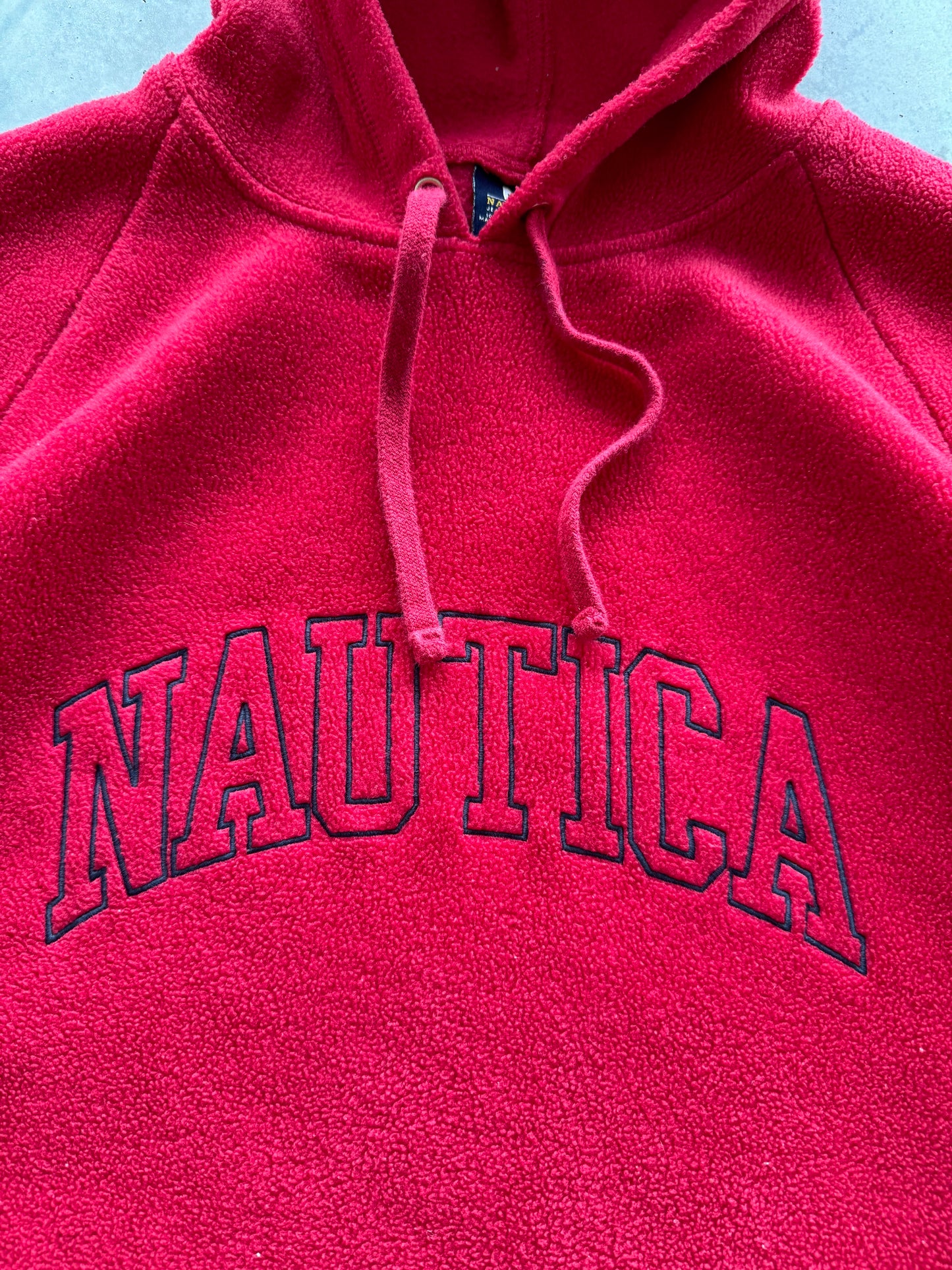 Vintage Nautica Fleece Hoodie - XL