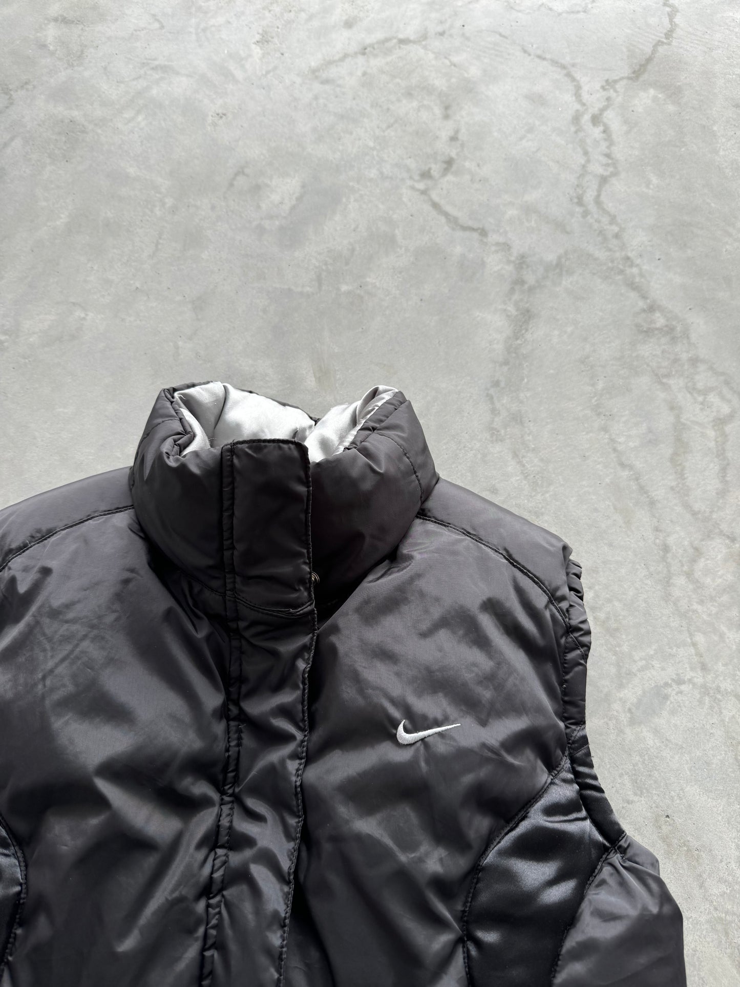 Vintage 00s Reversible Nike Puffer Vest - S