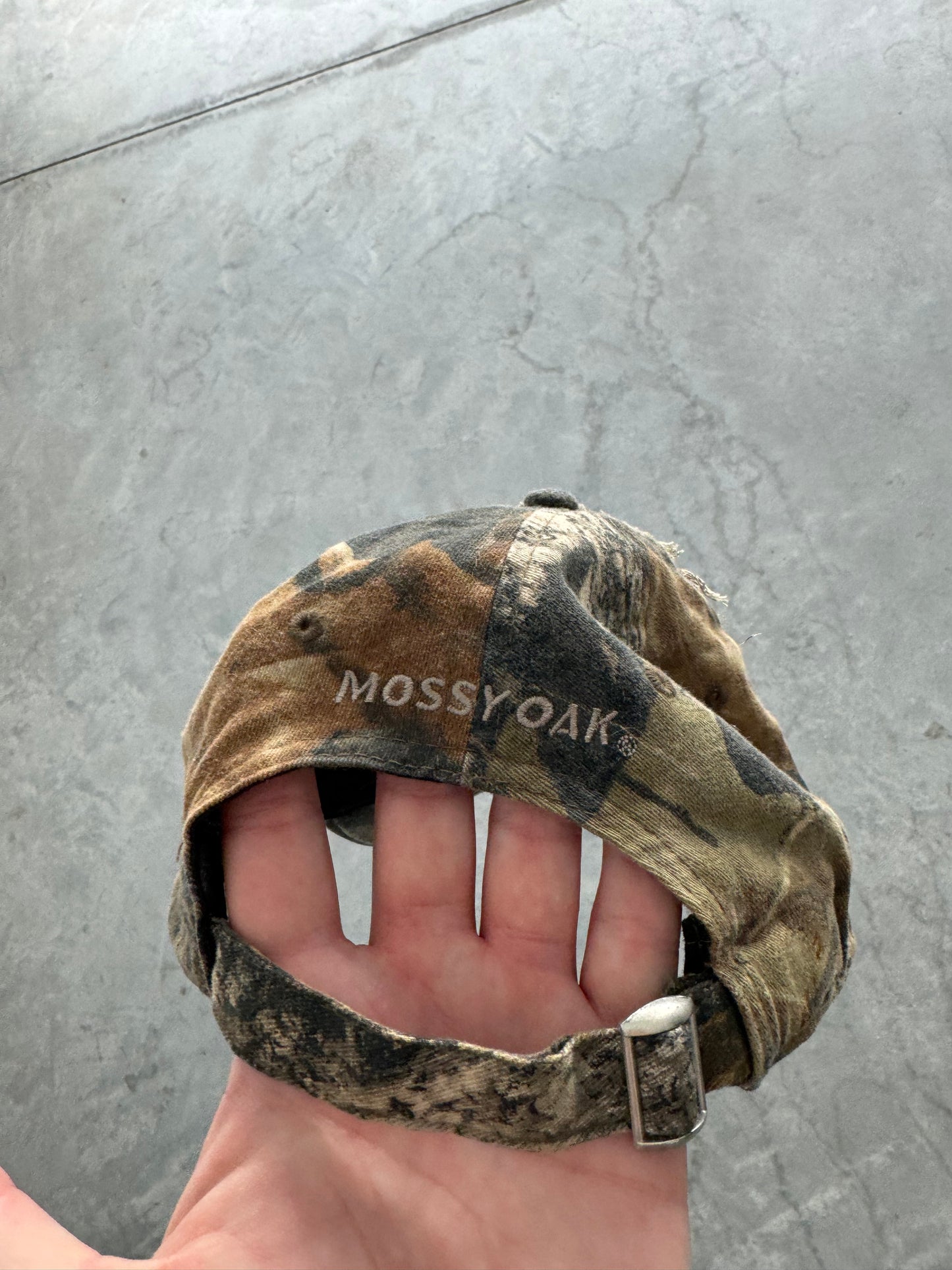 Vintage Camo Mossy Oak Hat