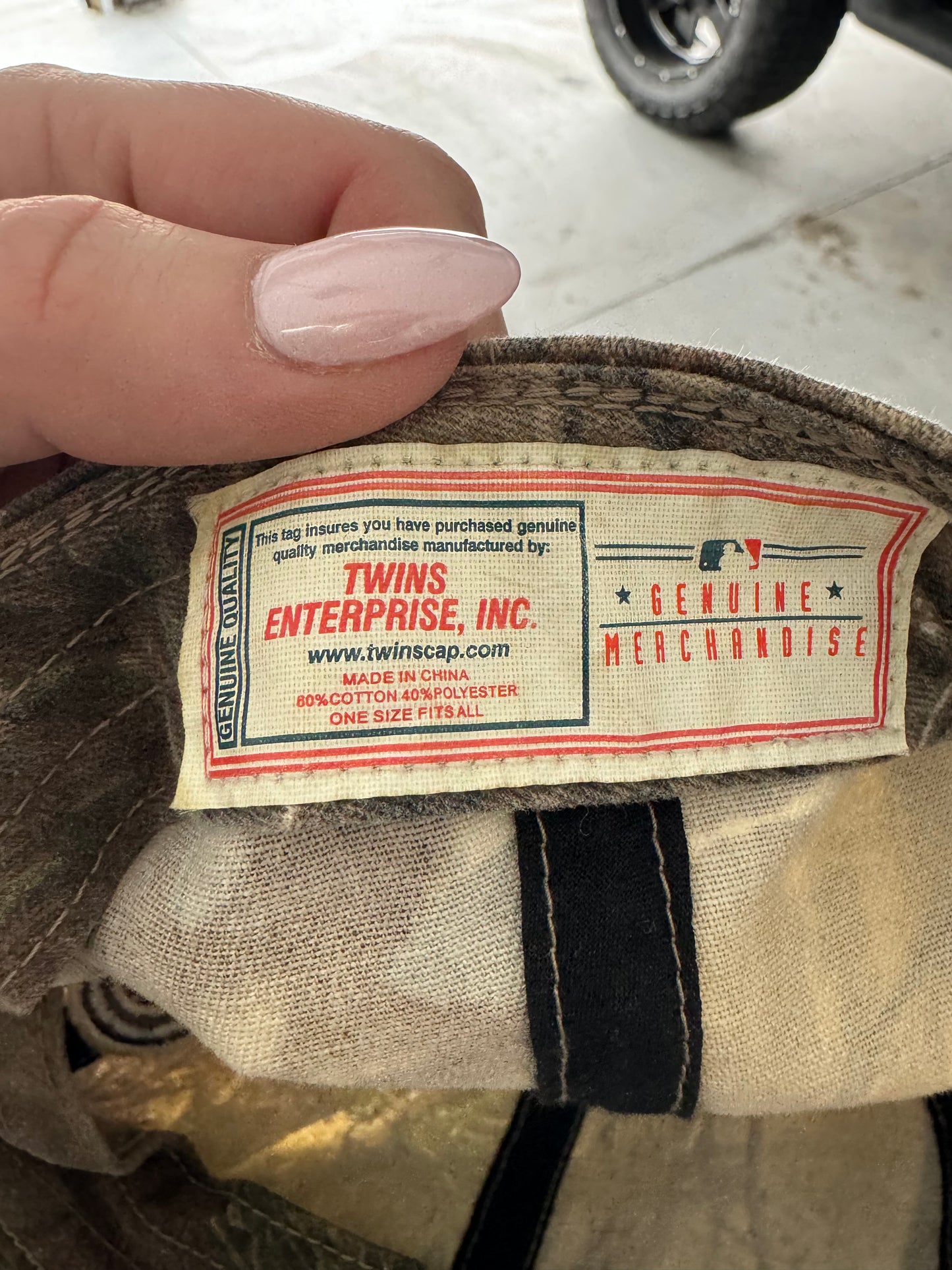 Vintage Chicago Cubs Camo Hat